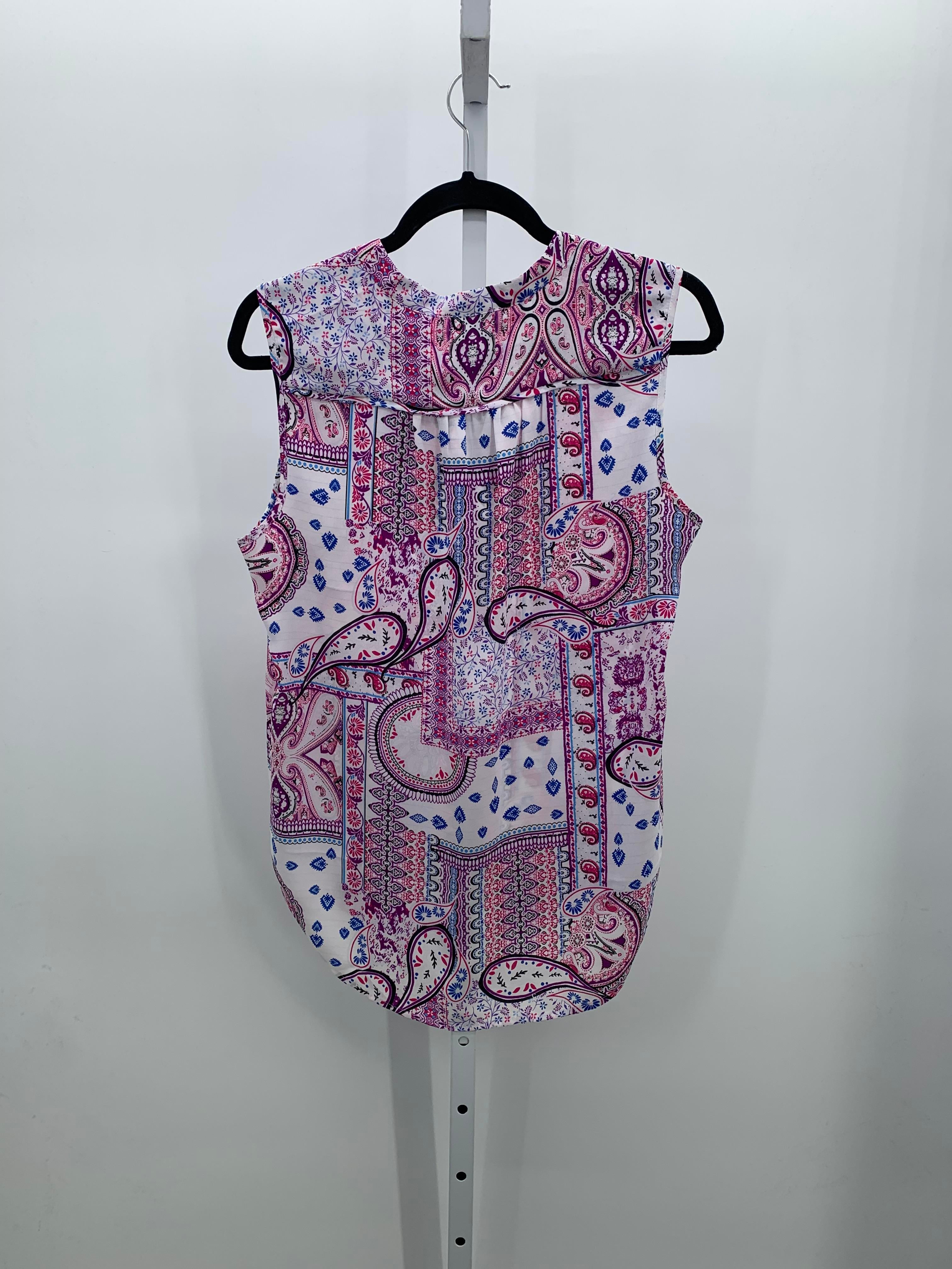 Cynthia Rowley Size Medium Misses Sleeveless Shirt