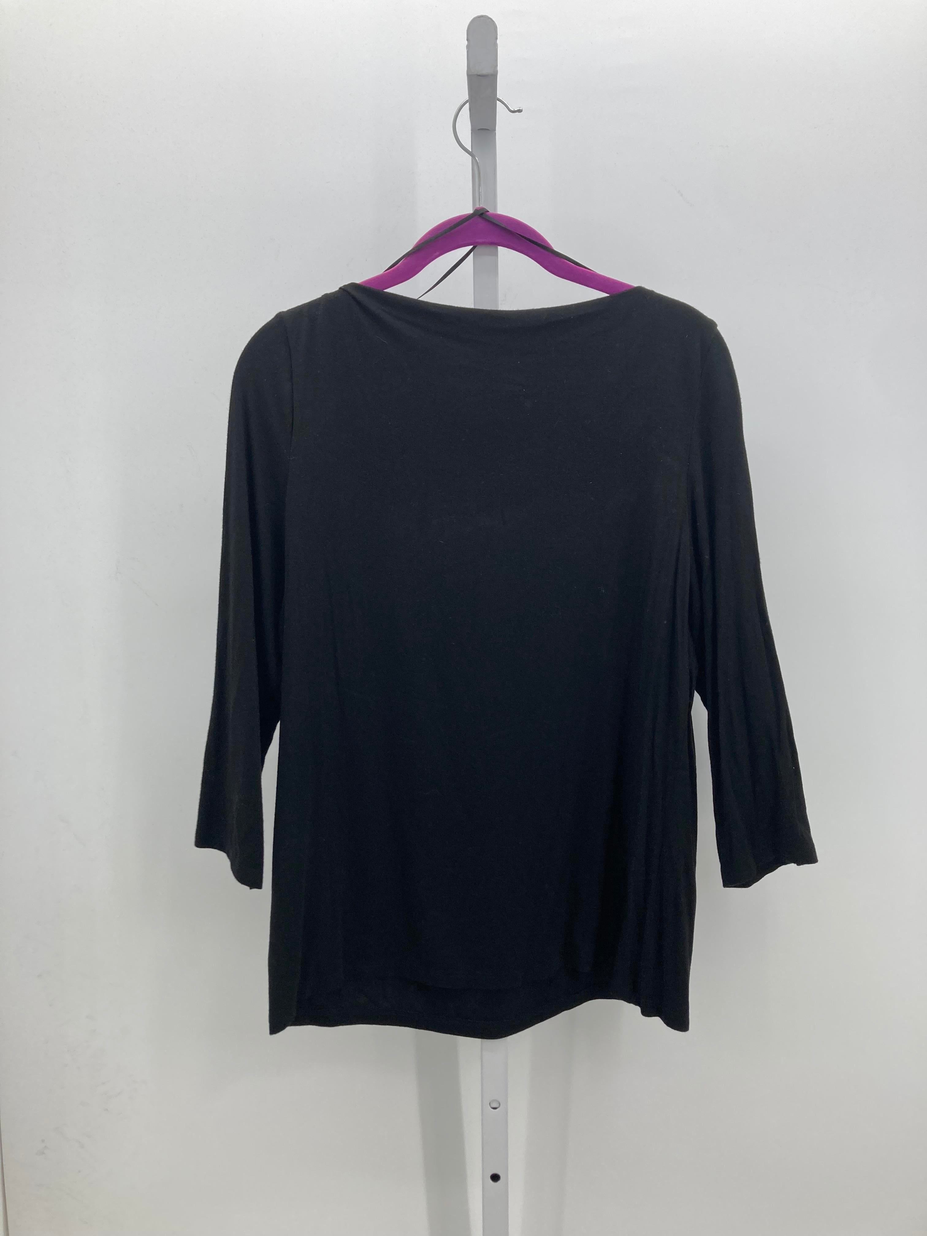 Adrienne Vittadini Size Extra Large Misses 3/4 Sleeve Shirt