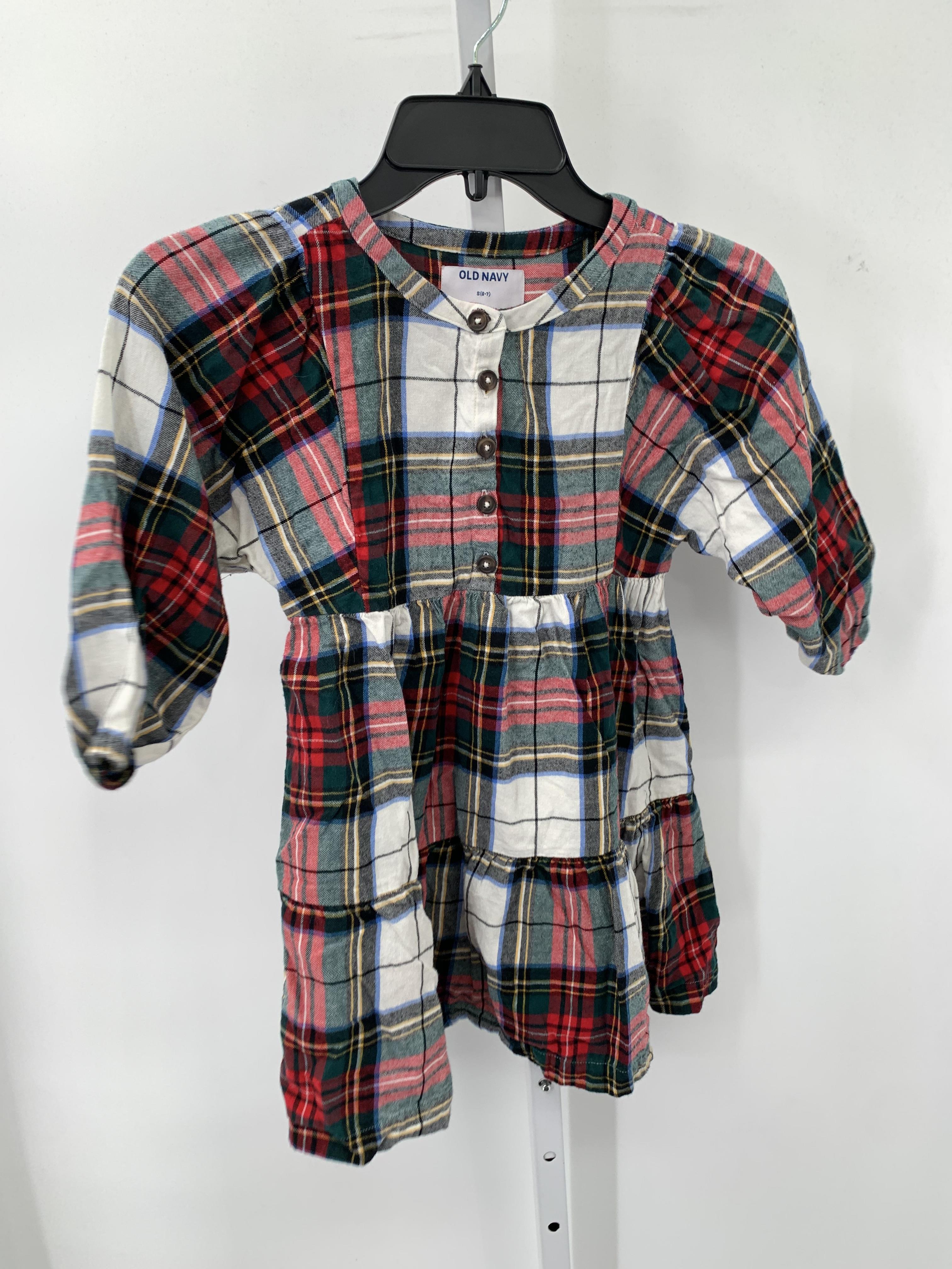 Old Navy Size 6-7 Girls Long Sleeve Dress