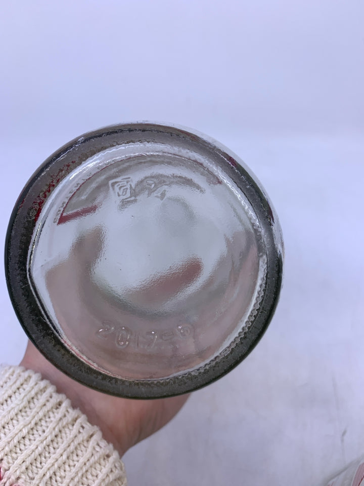 EMPTY LEOMINSTER HOME BEVERAGES BOTTLE.