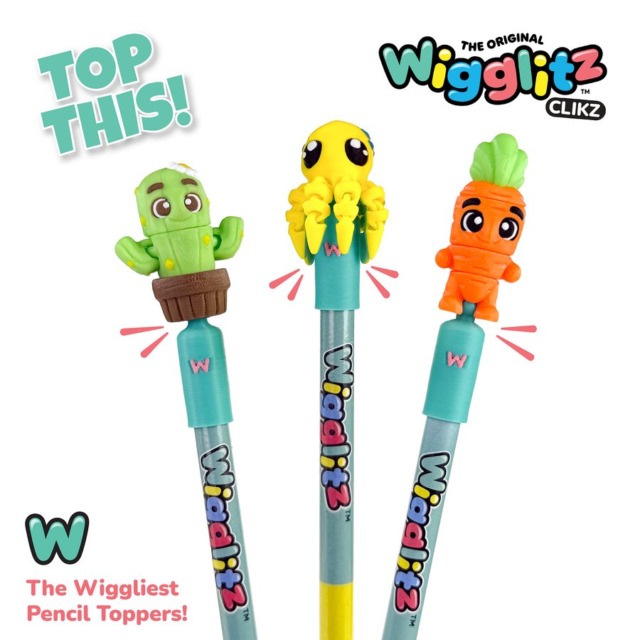 New Wigglitz Clikz Heros w/Pencil