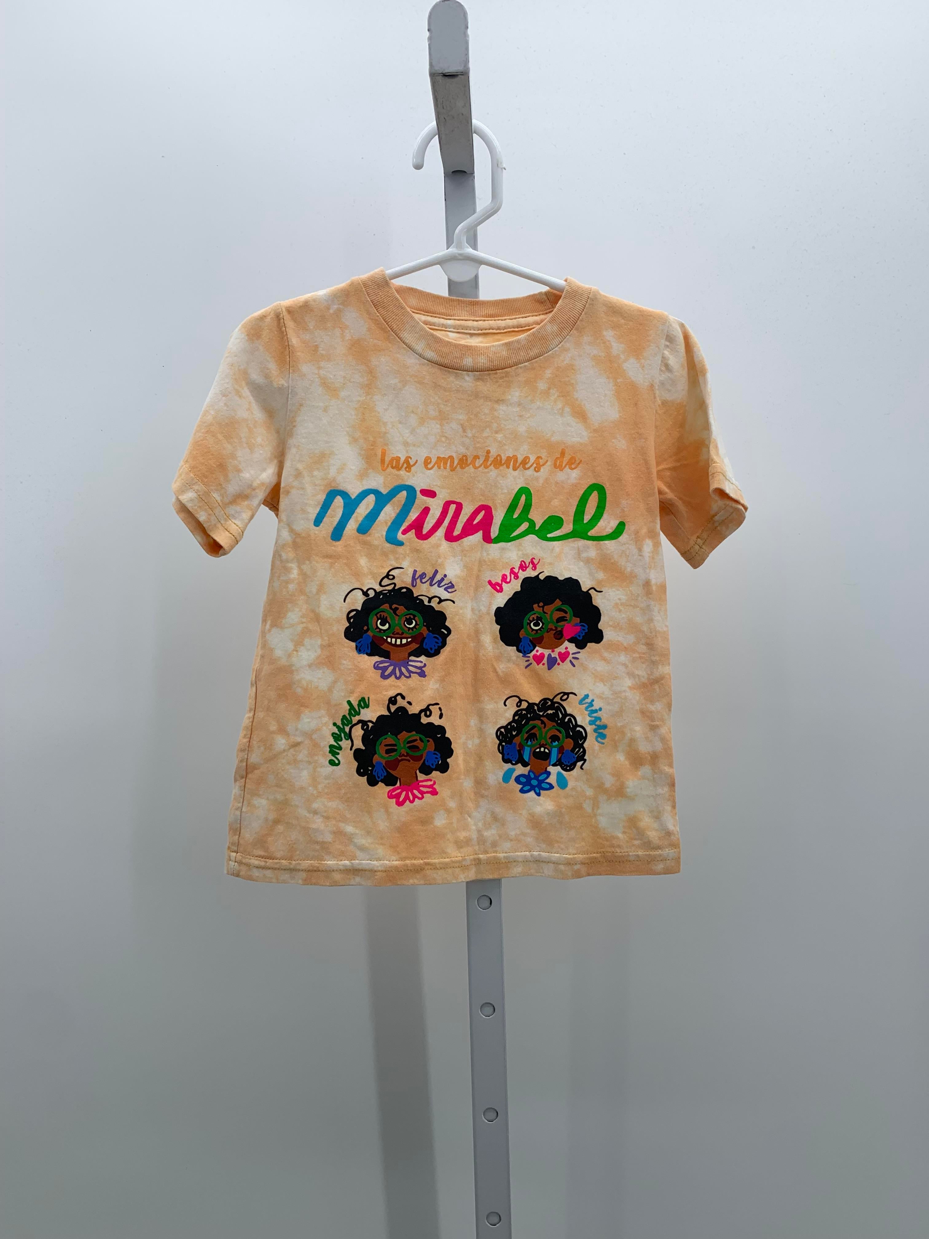 Disney Size 2T Girls Short Sleeve Shirt