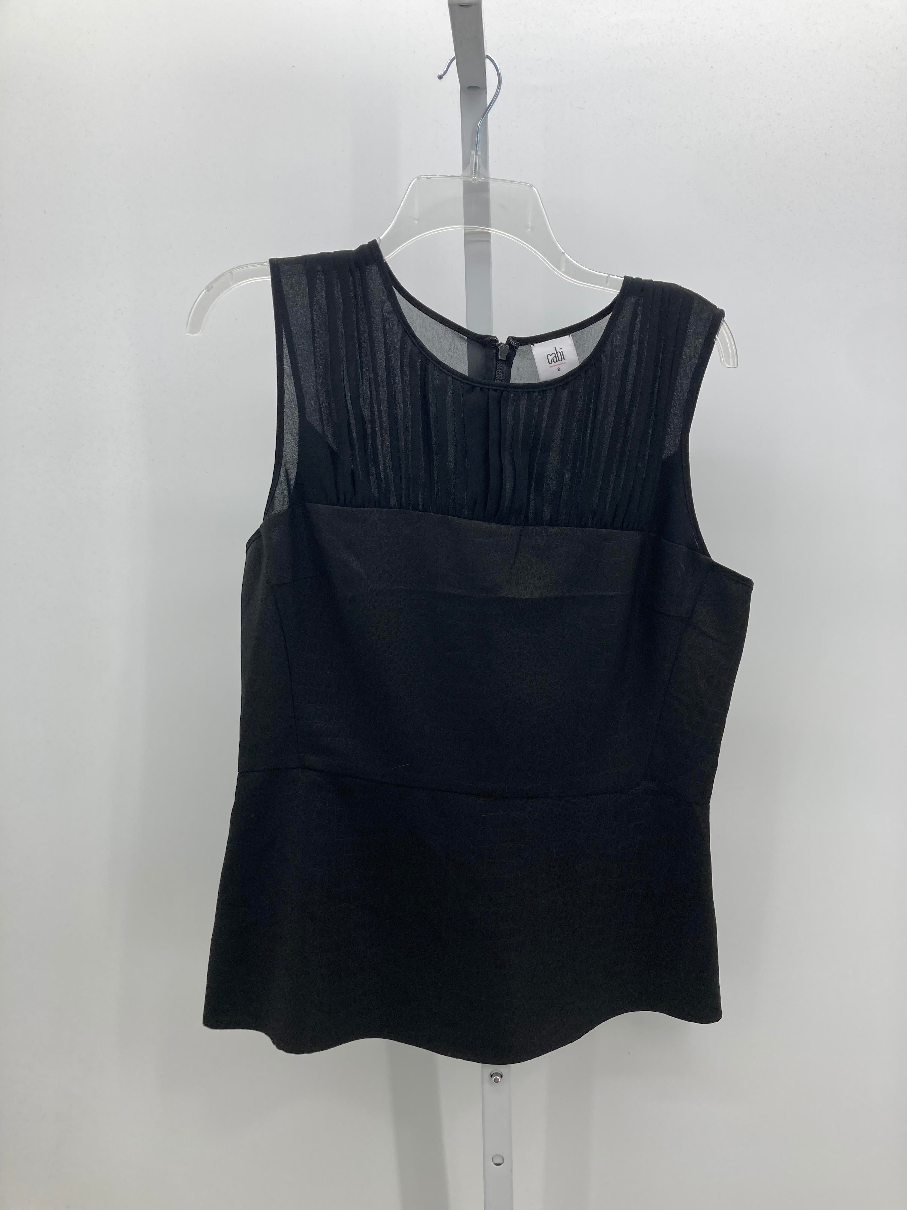 Cabi Size 8 Misses Sleeveless Shirt
