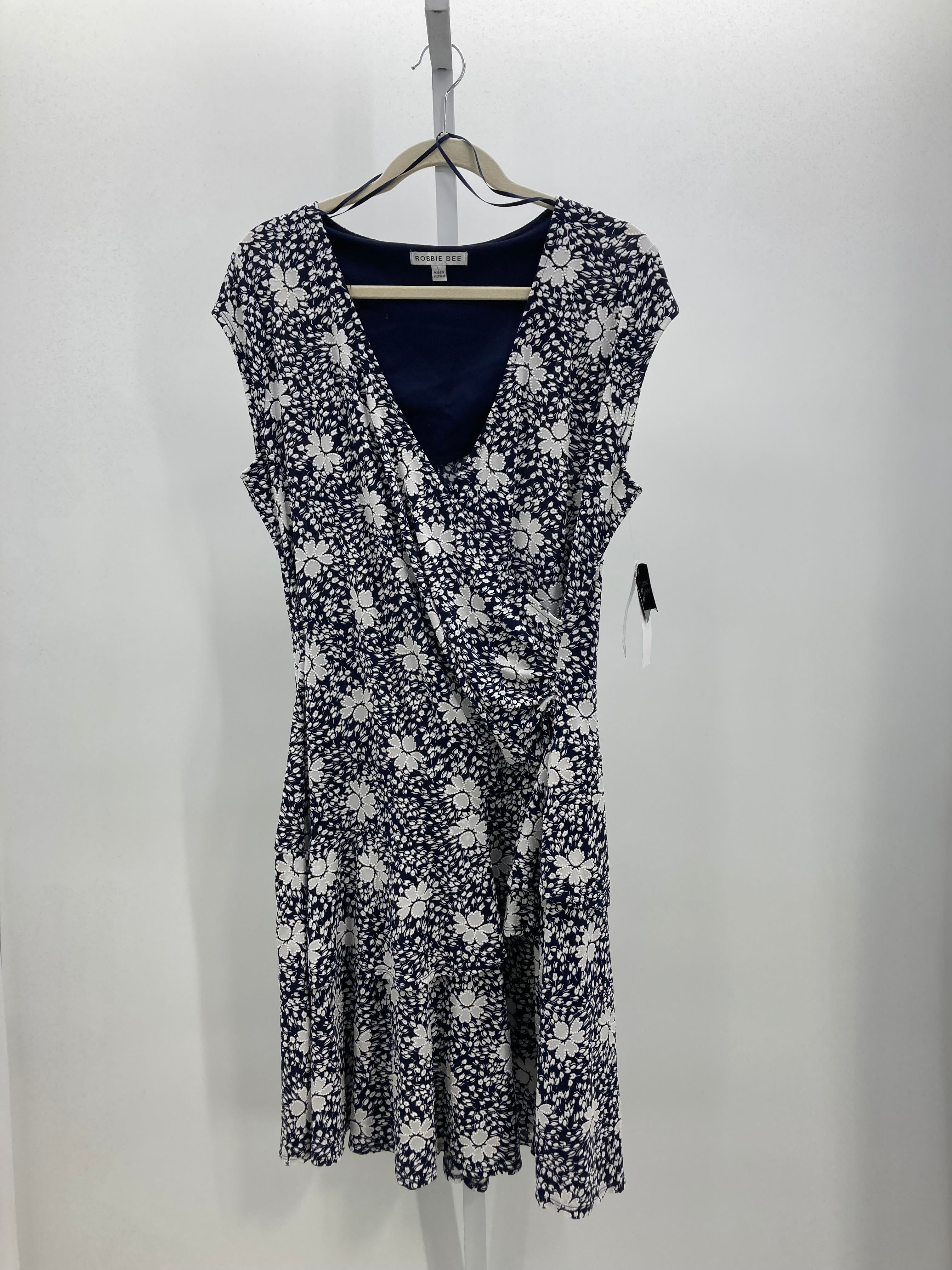 Robbie Bee Size Large Misses Sleeveless Dress