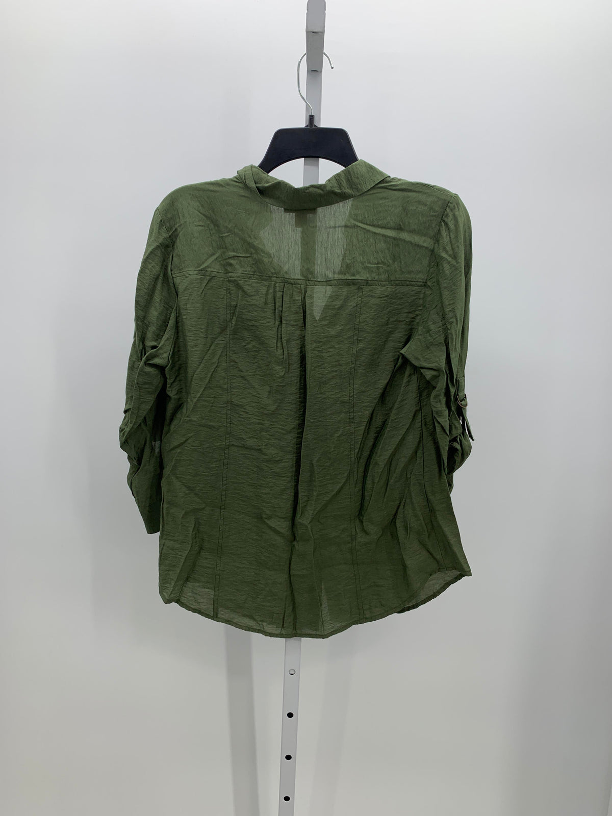 Roz & Ali Size Small Misses 3/4 Sleeve Shirt