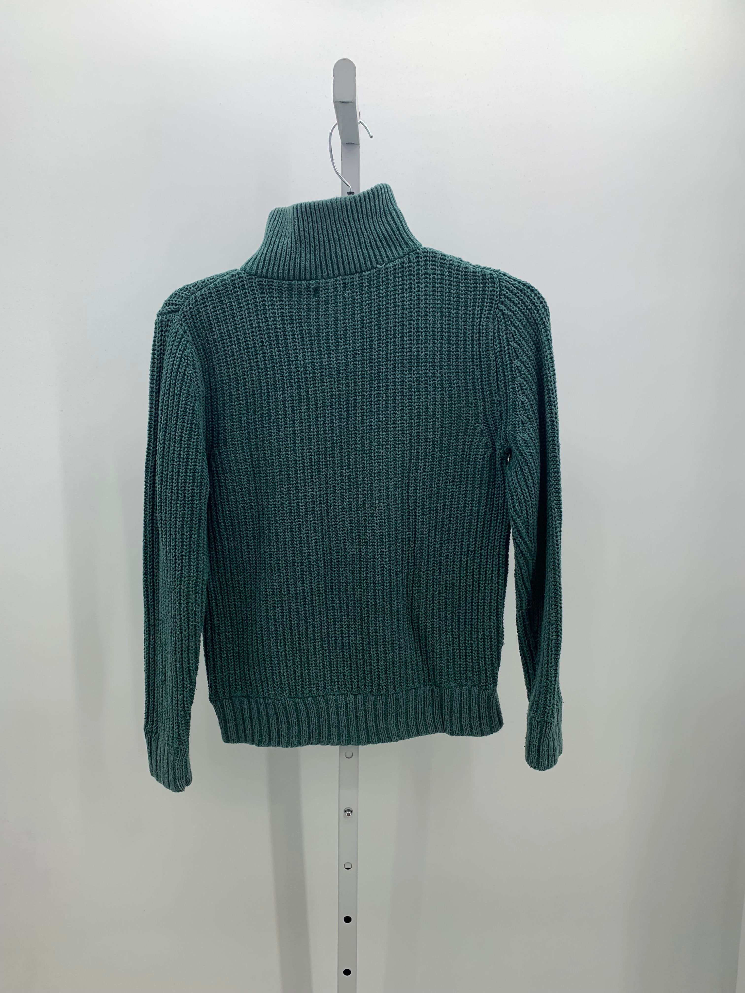PARTIAL ZIP RIBBED