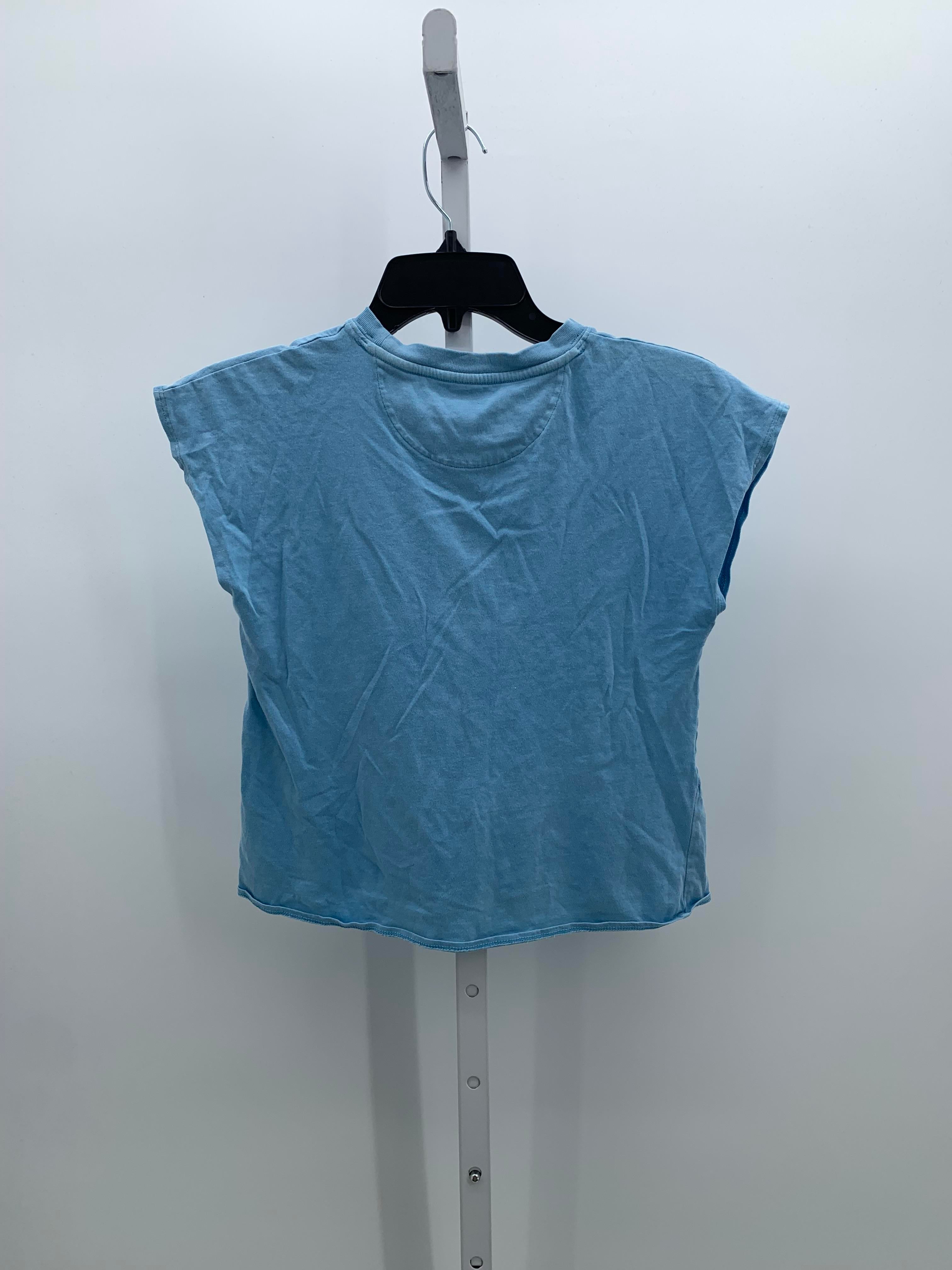 Free Assembly Size 10-12 Girls Short Sleeve Shirt
