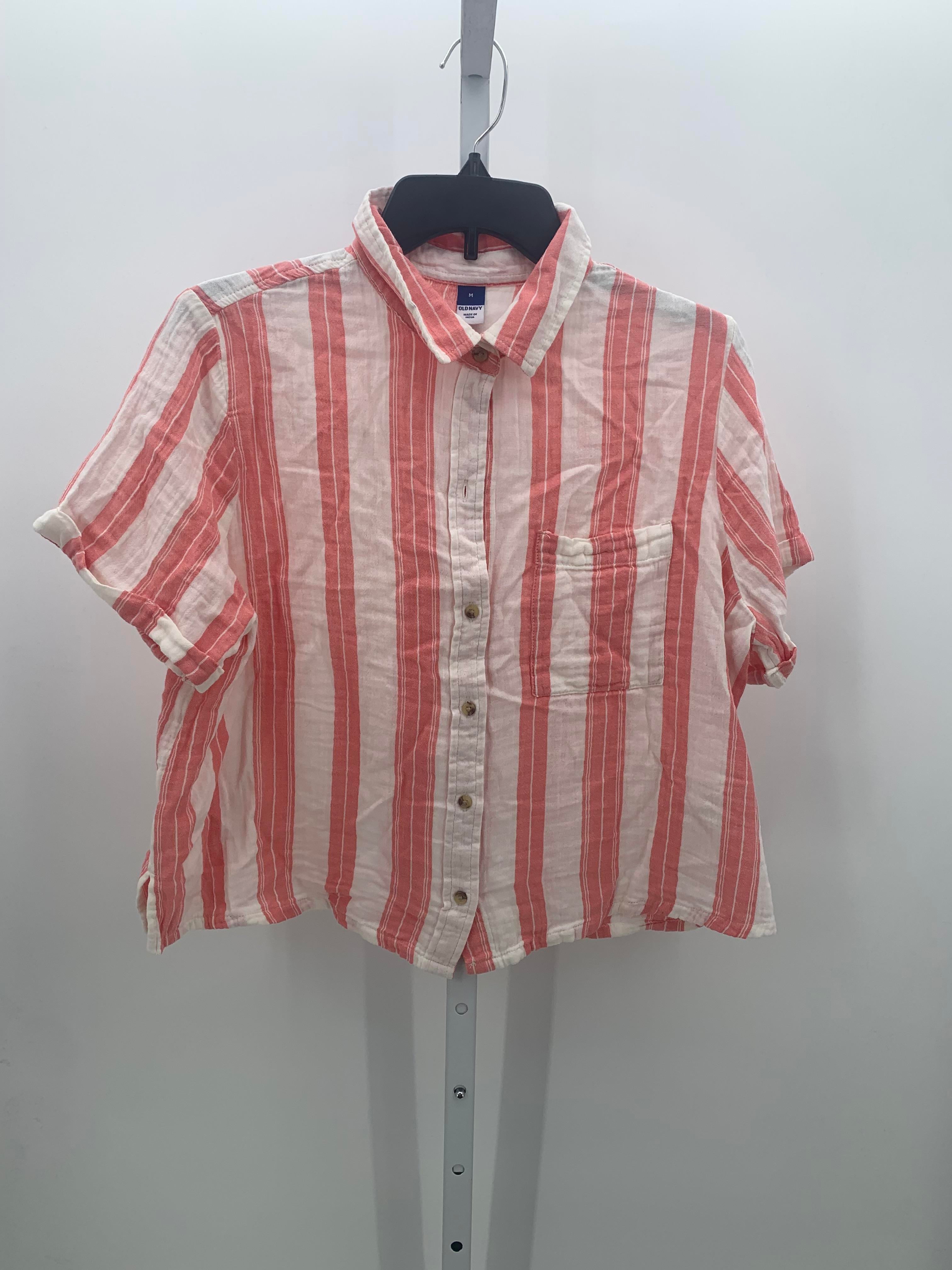 Old Navy Size Medium Misses Short Sleeve Shirt