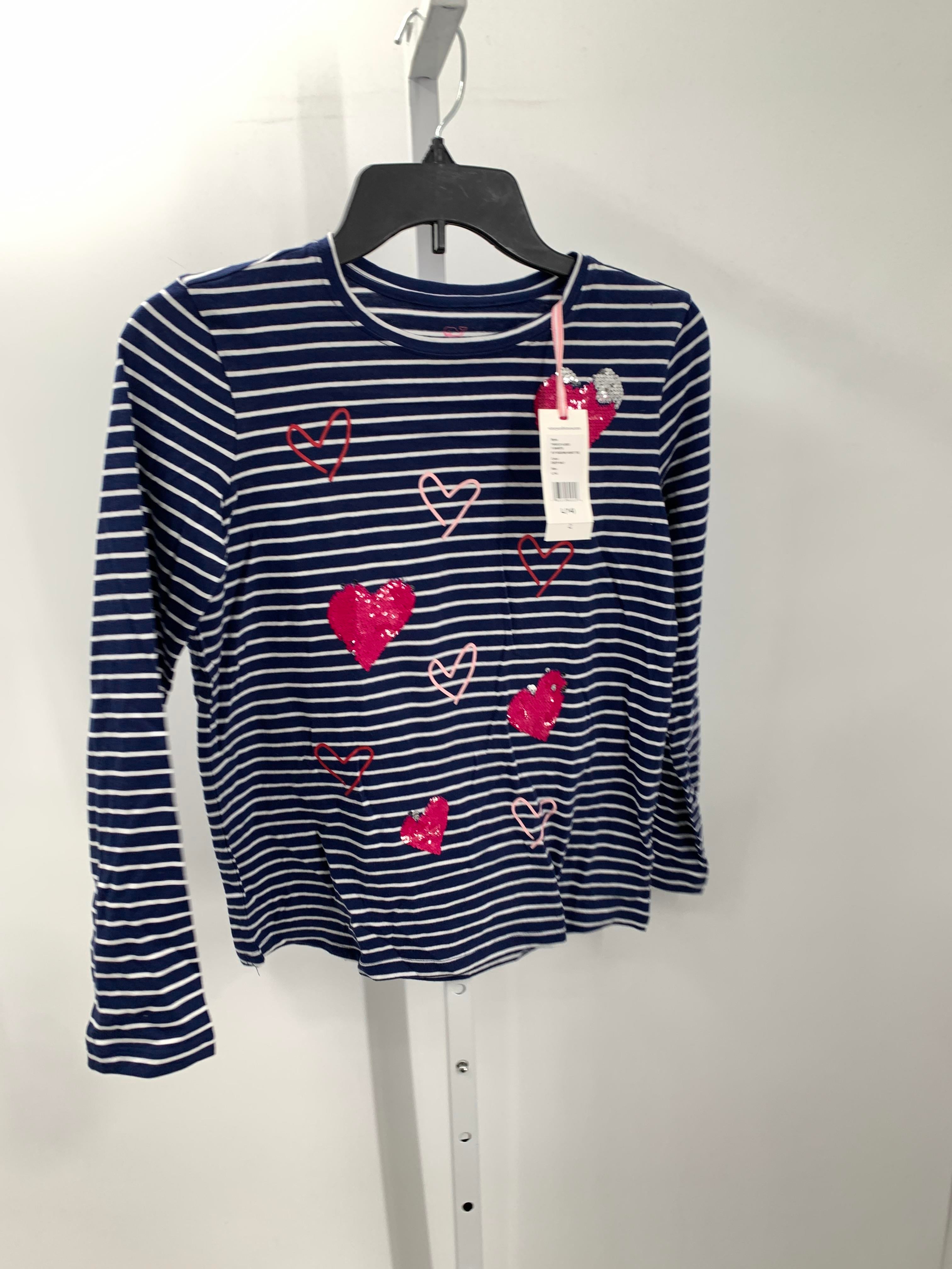 Vineyard Vines Size 14 Girls Long Sleeve Shirt