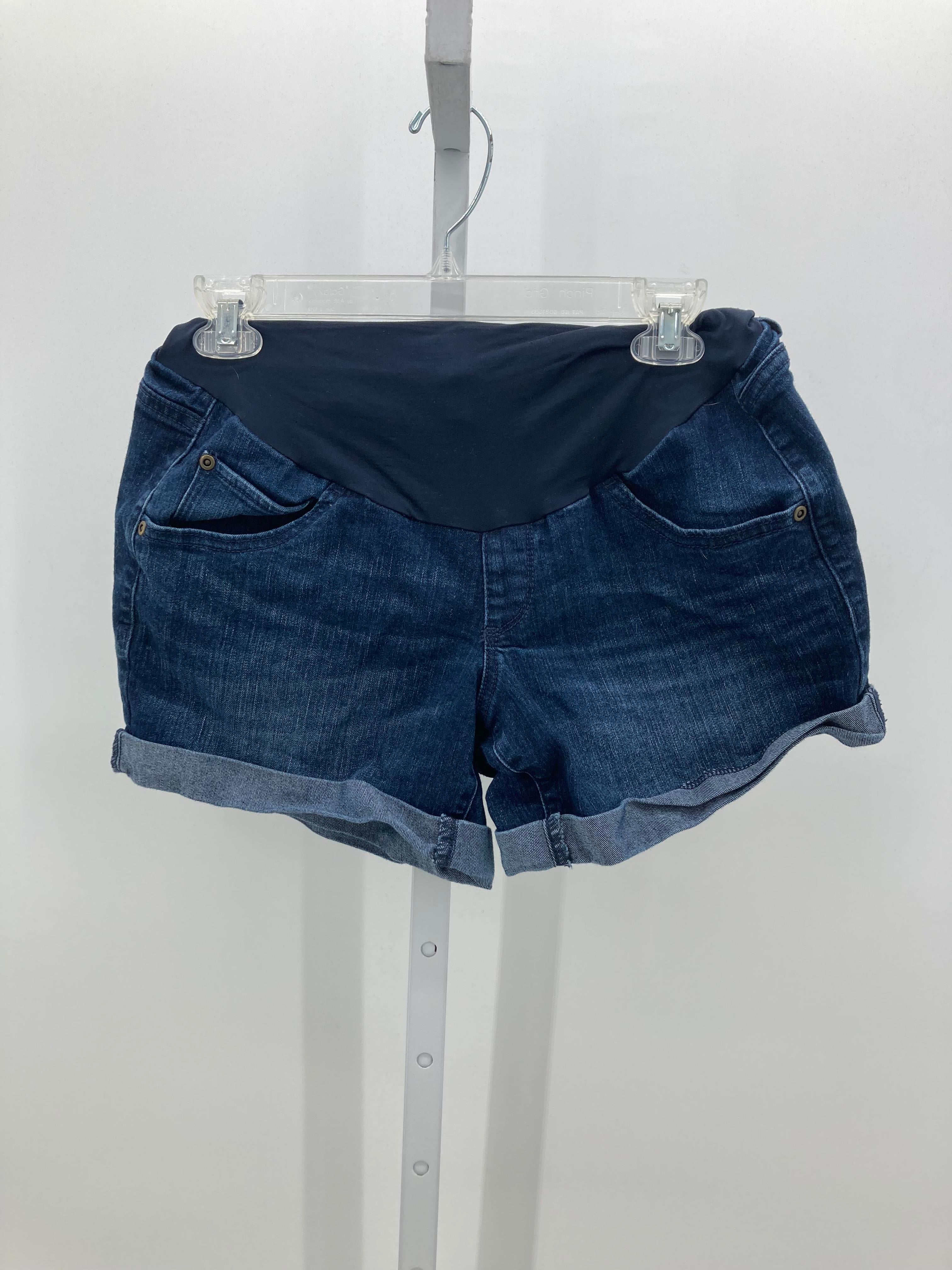 a:glow Denim Size 8 Maternity Shorts