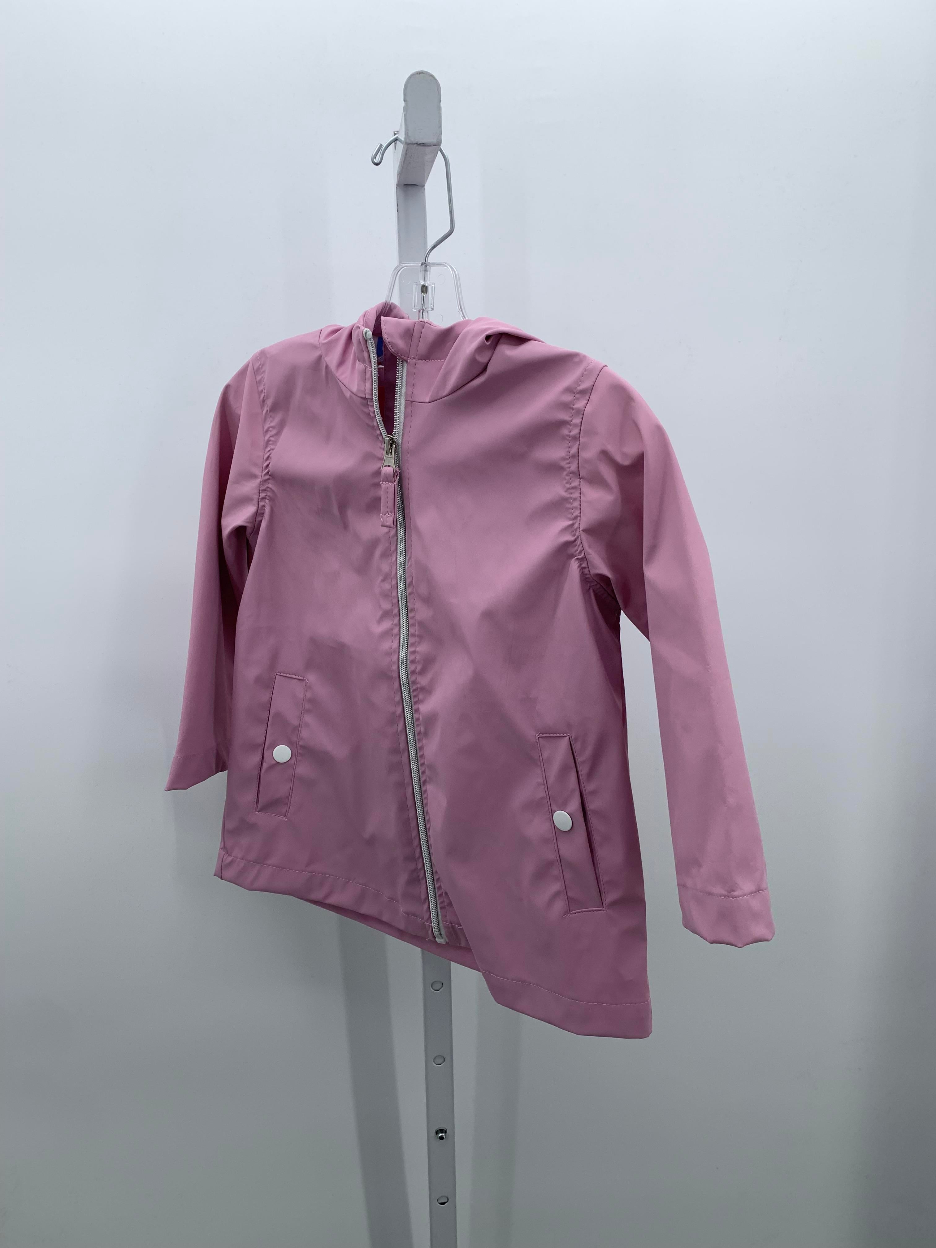 Pink Platinum Size 4 Girls Rain Coat
