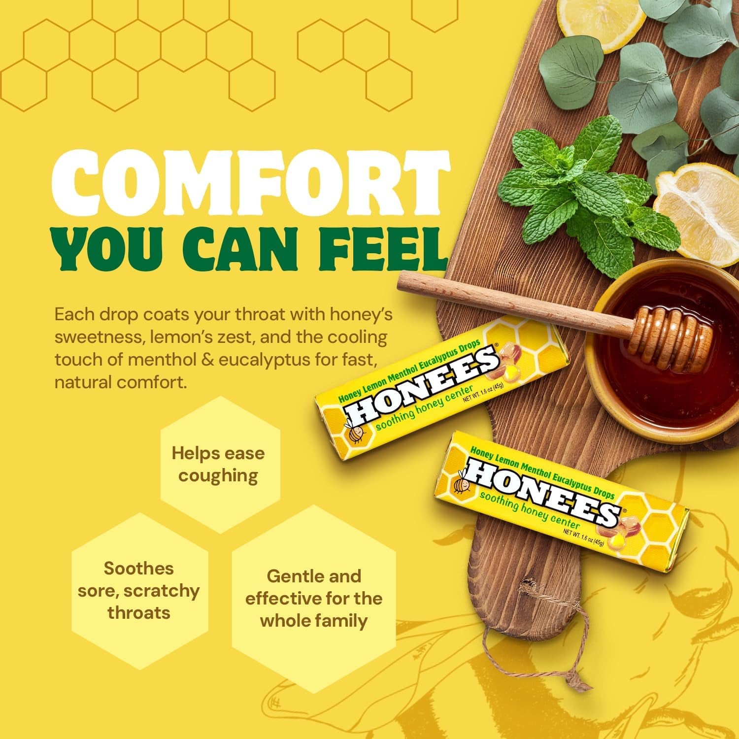 Honees Lemon Filled Drops