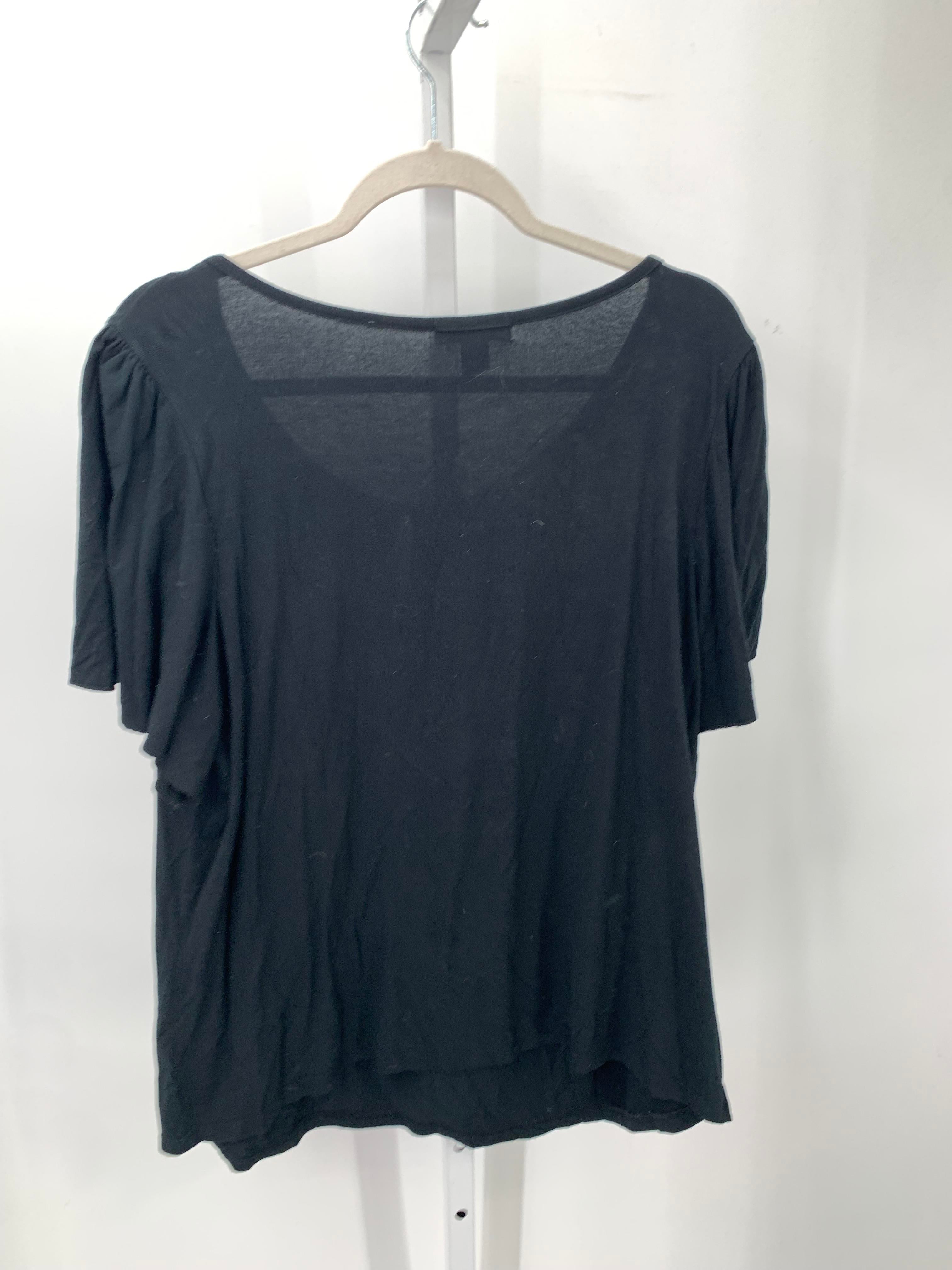Chase & Chloe Size 2X Womens Short Sleeve Shirt