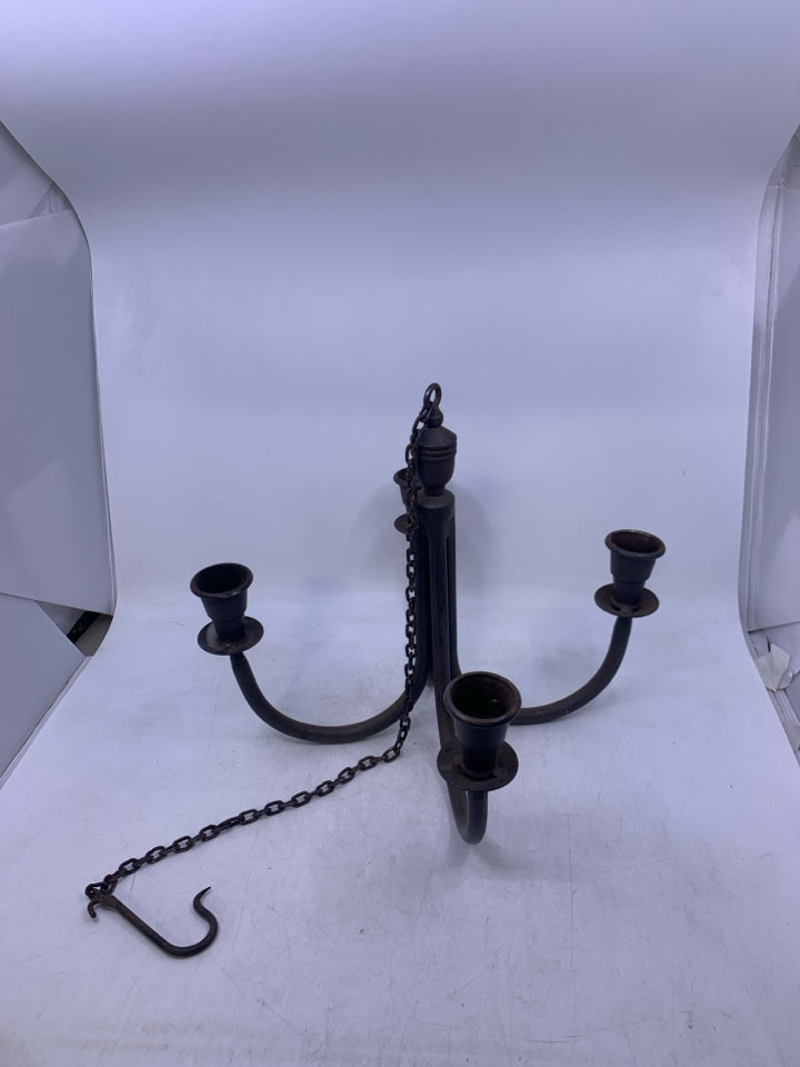 HEAVY METAL 4 SLOT TAPERED CANDLE CHANDLER.