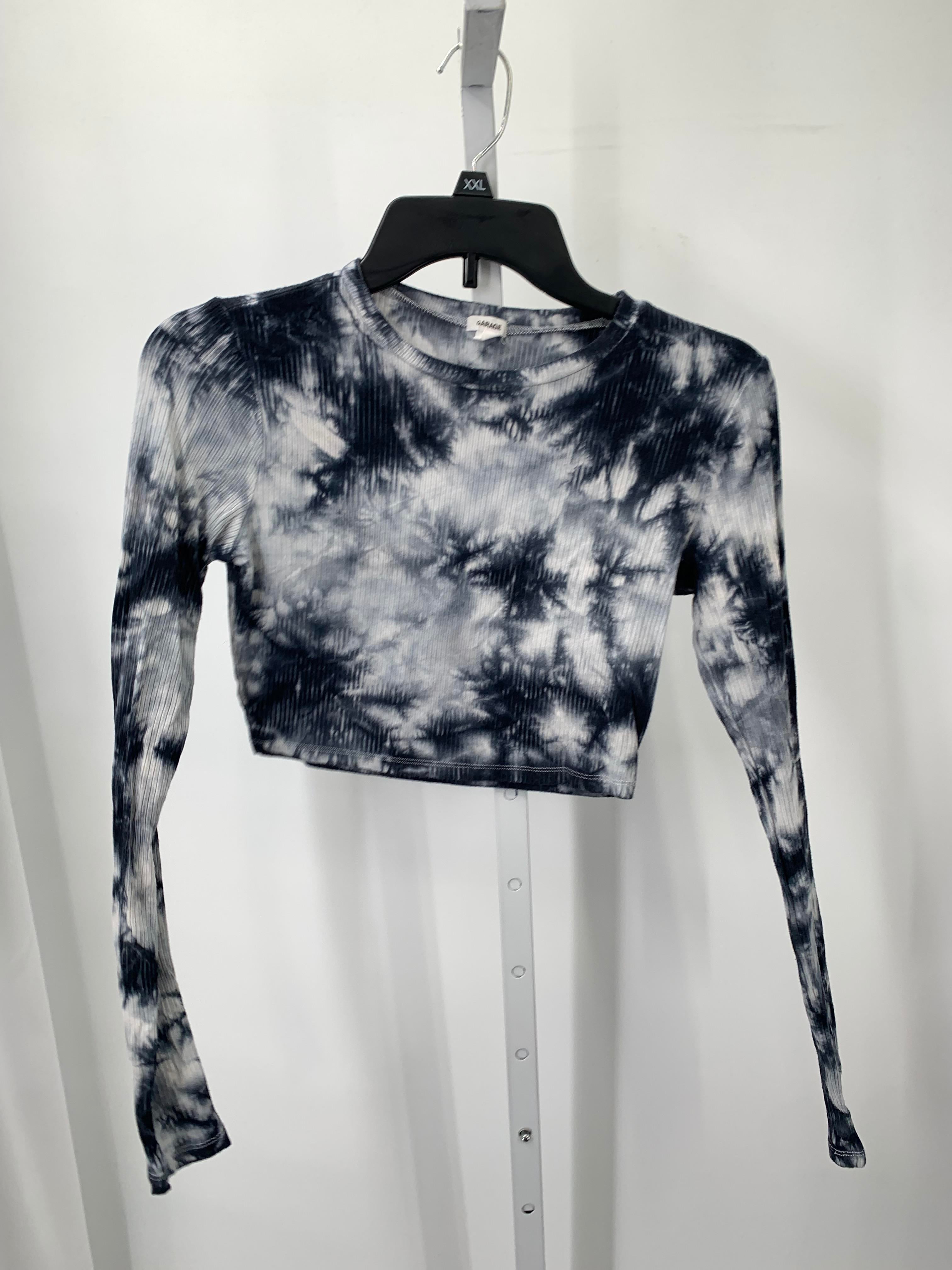 Garage Size Small Juniors Long Sleeve Shirt