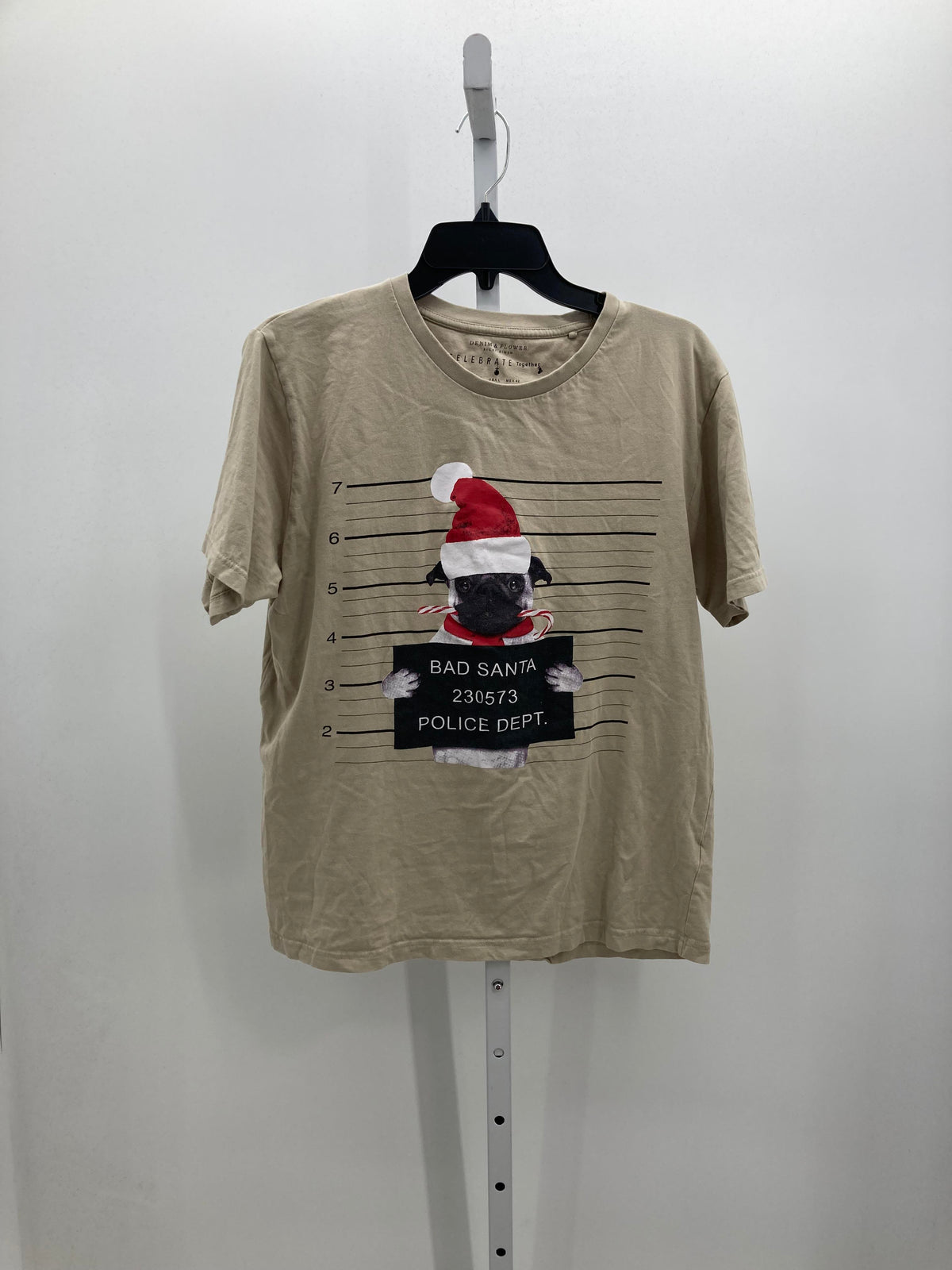 SHORT SLV SHIRT BAD SANTA