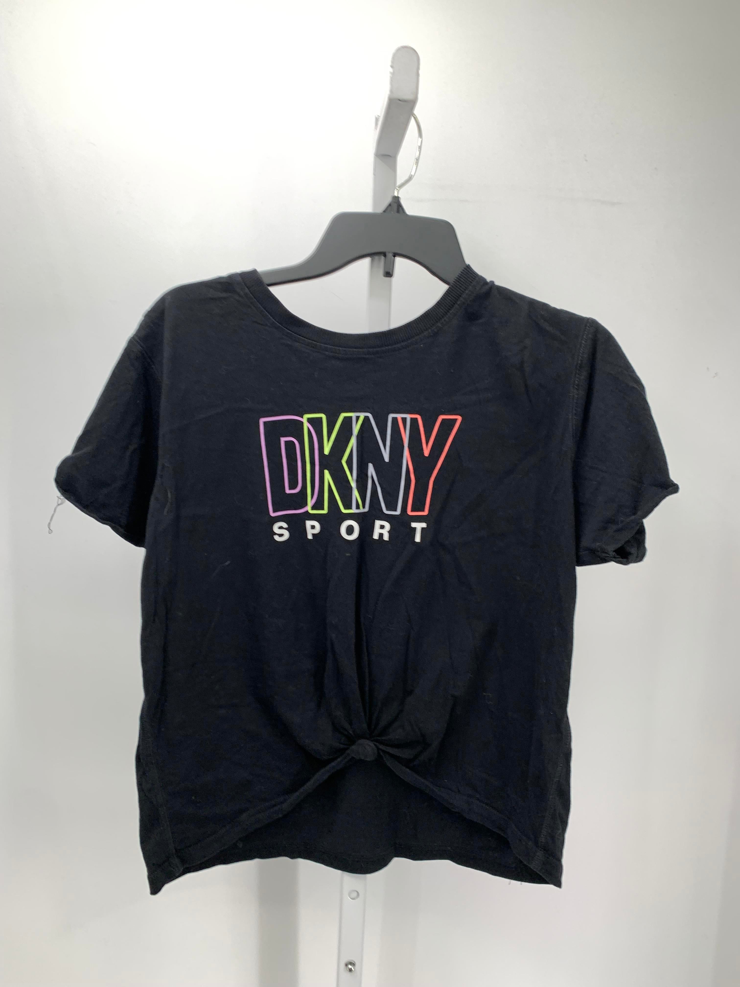 DKNY Size Small Misses Short Sleeve Shirt
