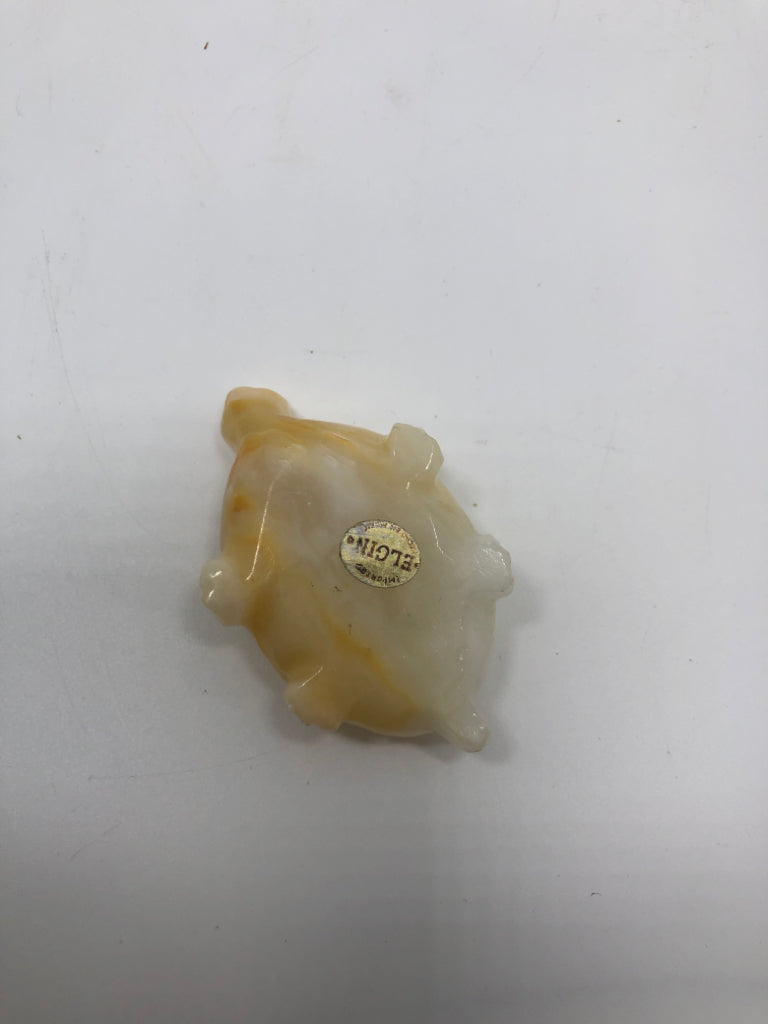 CALCITE ORANGE/WHITE TURTLE.