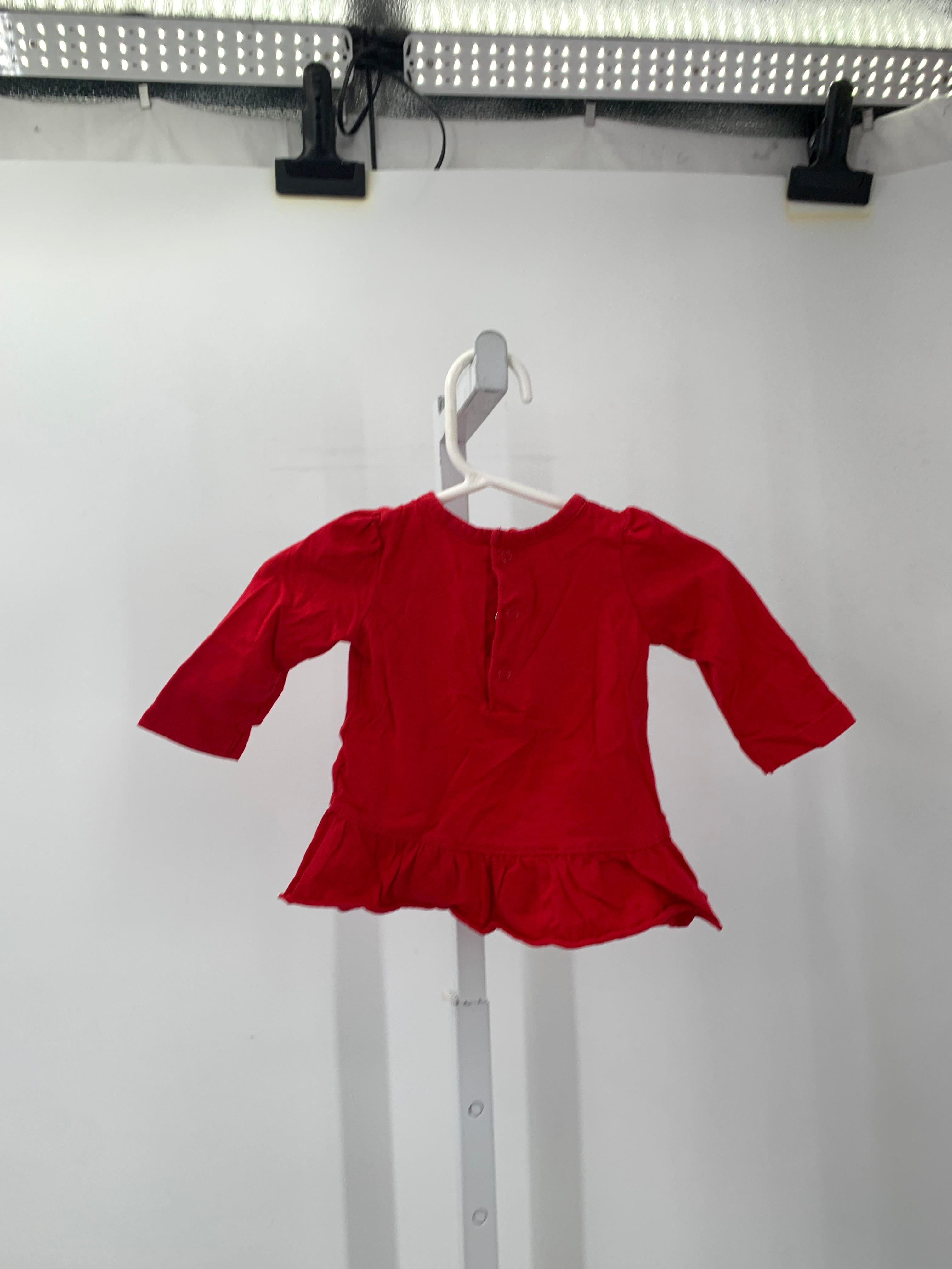 Carters Size 3 Months Girls Long Sleeve Shirt