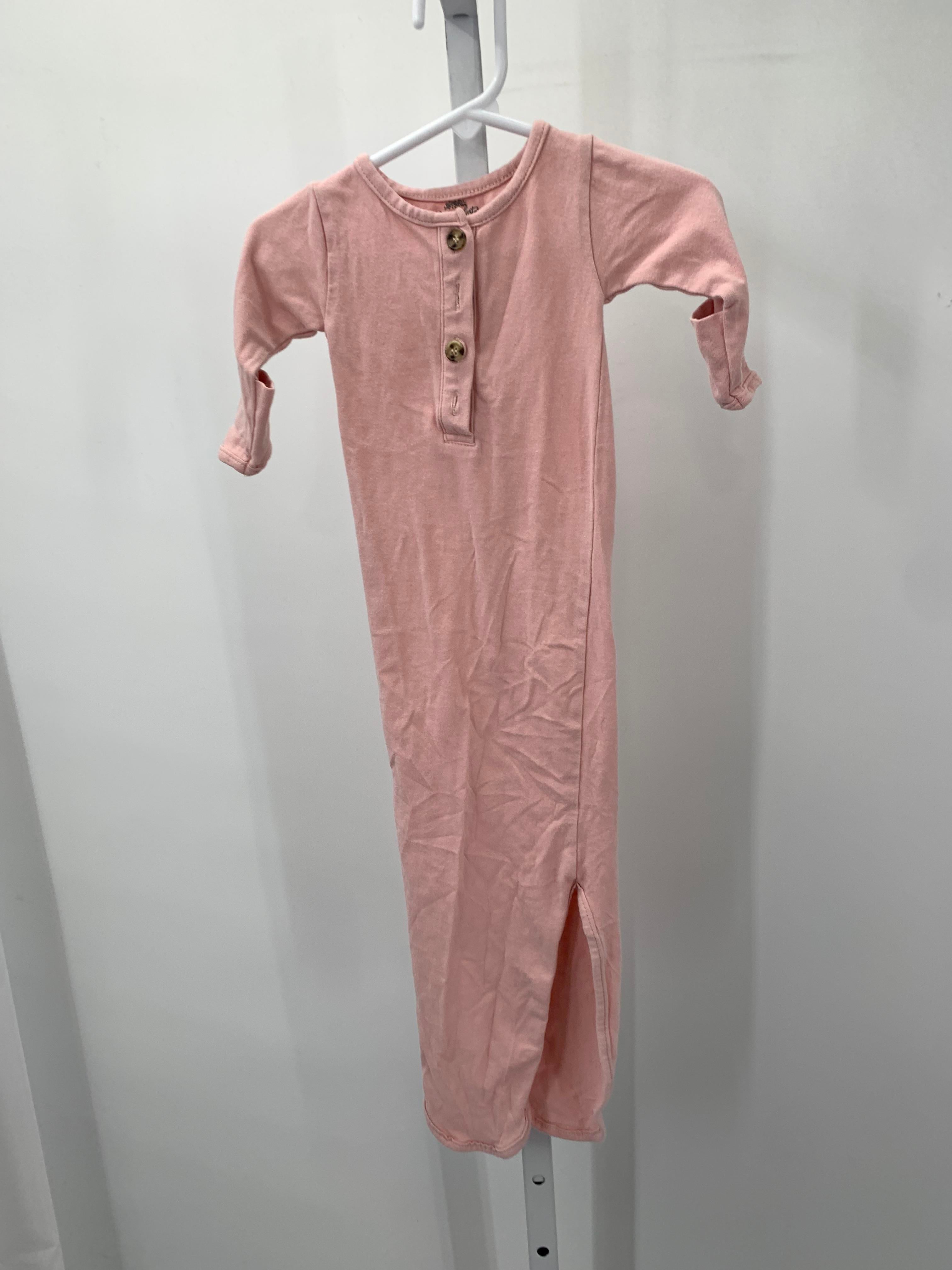 Size 0-3 months Girls Gown Sleeper