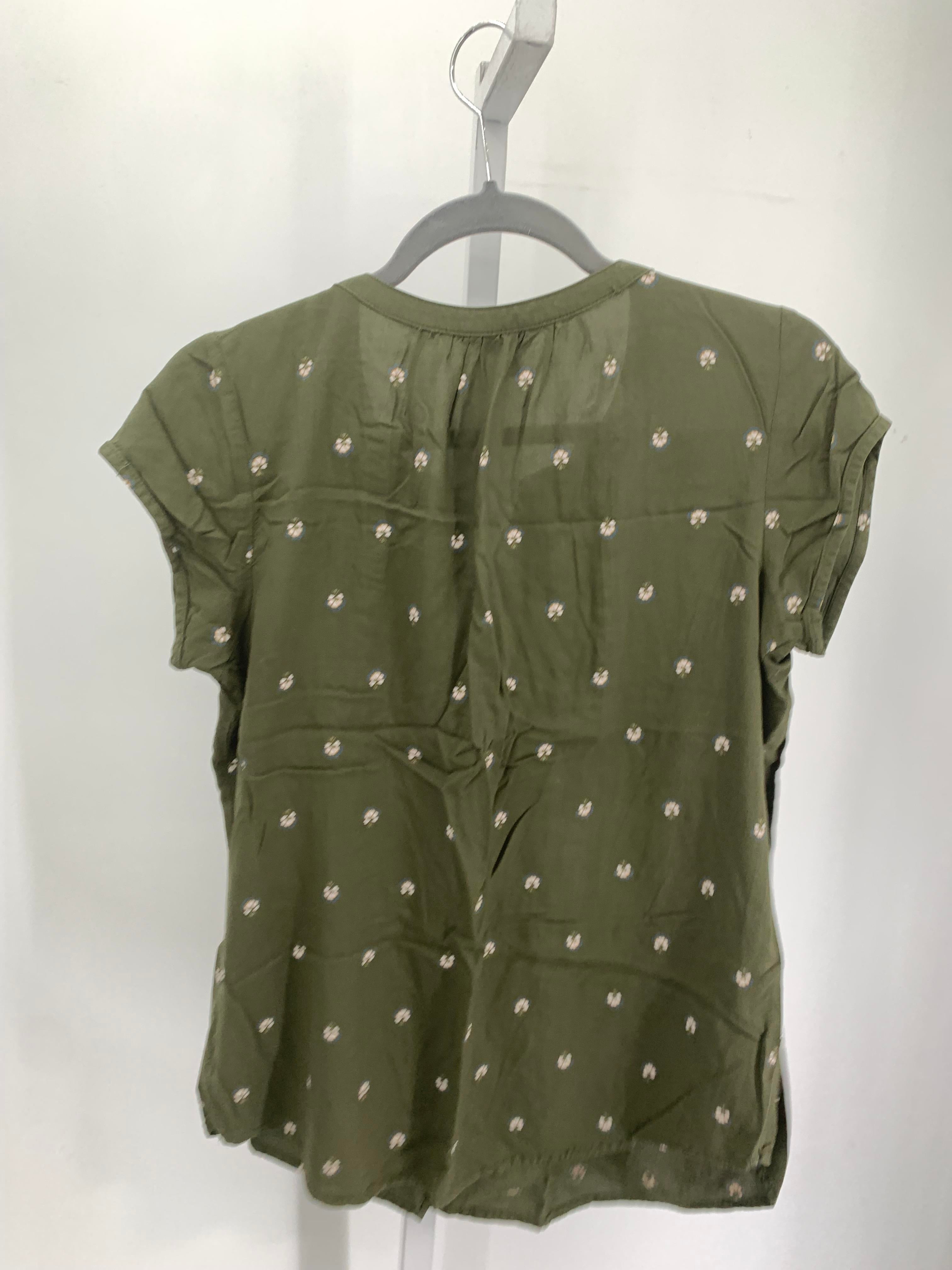 Sonoma Size Small Misses Short Sleeve Shirt
