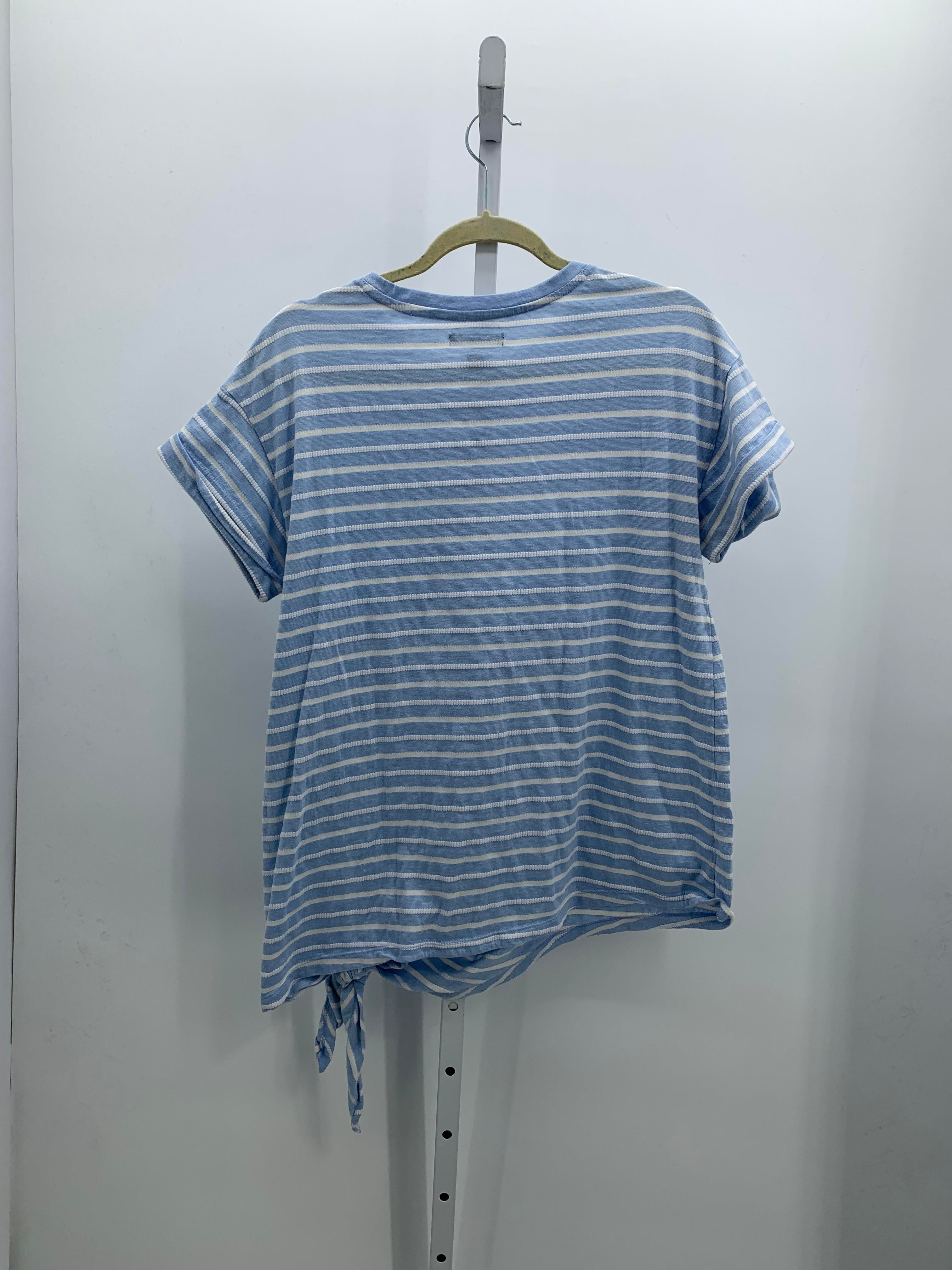 Chaps Size Medium Misses Short Sleeve Shirt