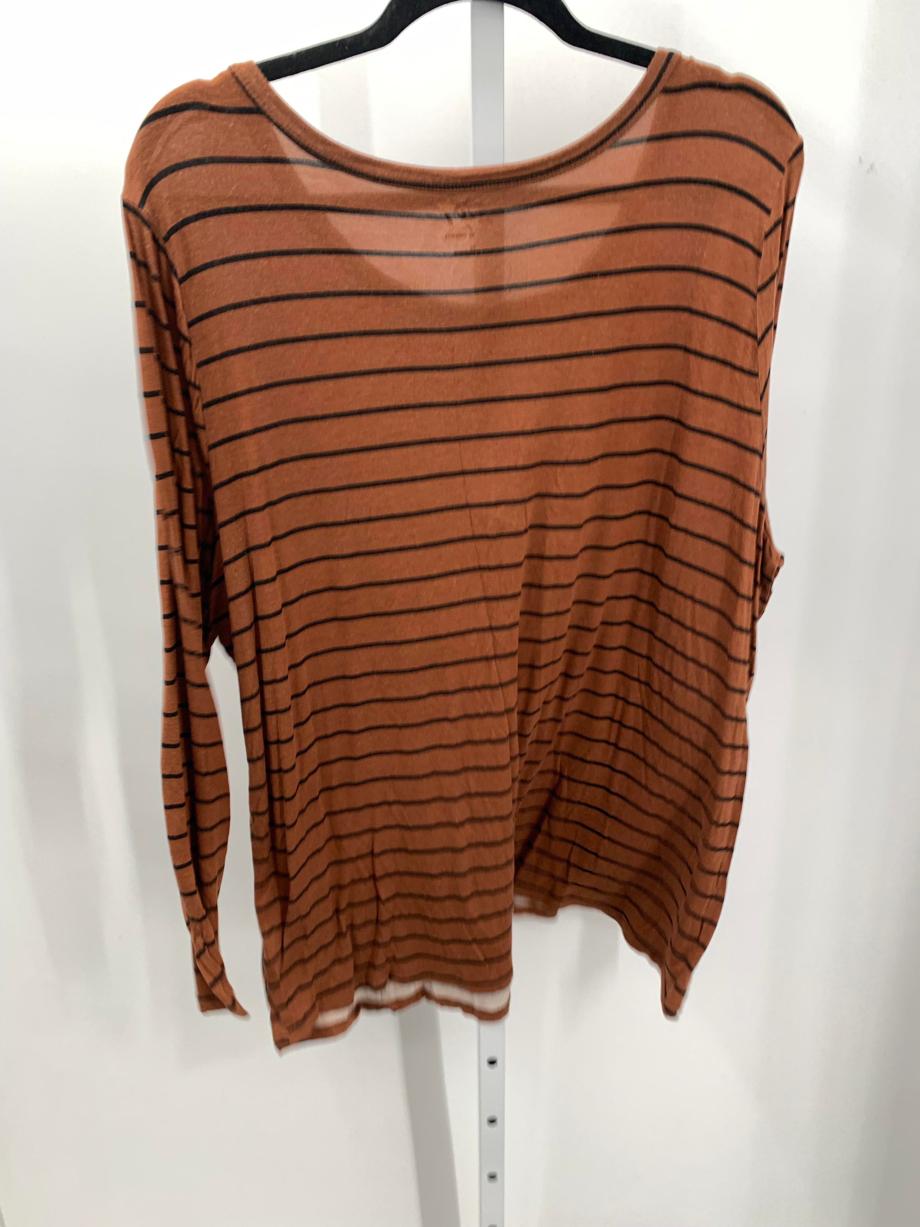 Maurices Size 2X Womens Long Sleeve Shirt