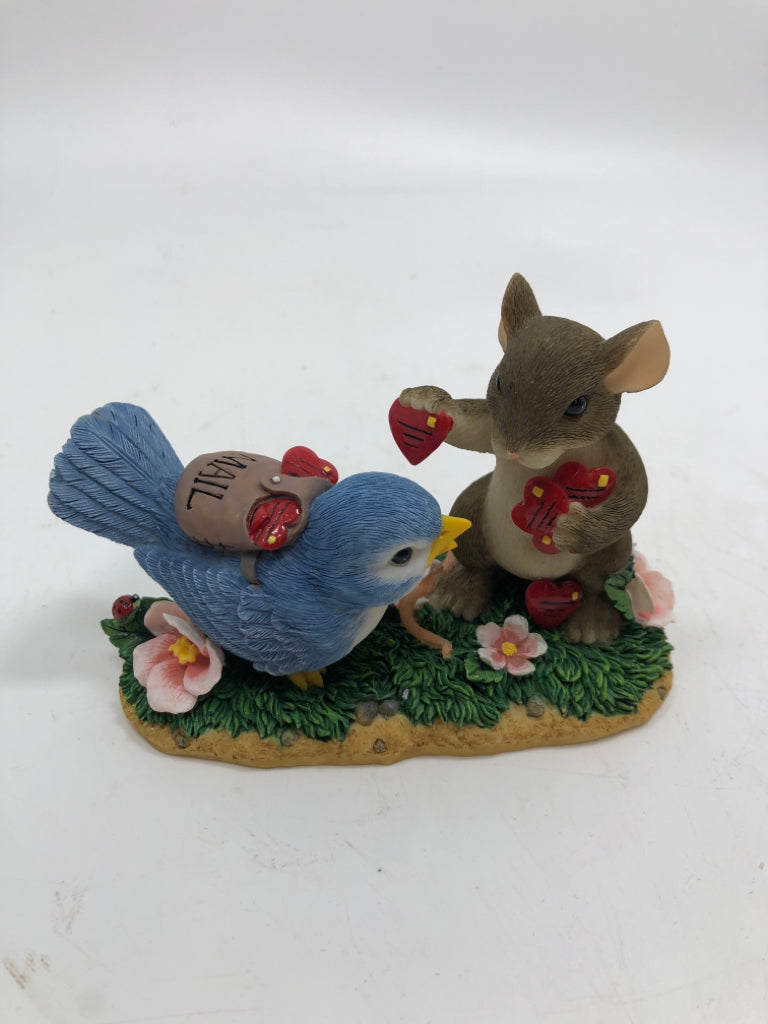 SENDING MY LOVE- MICE FIGURINE.