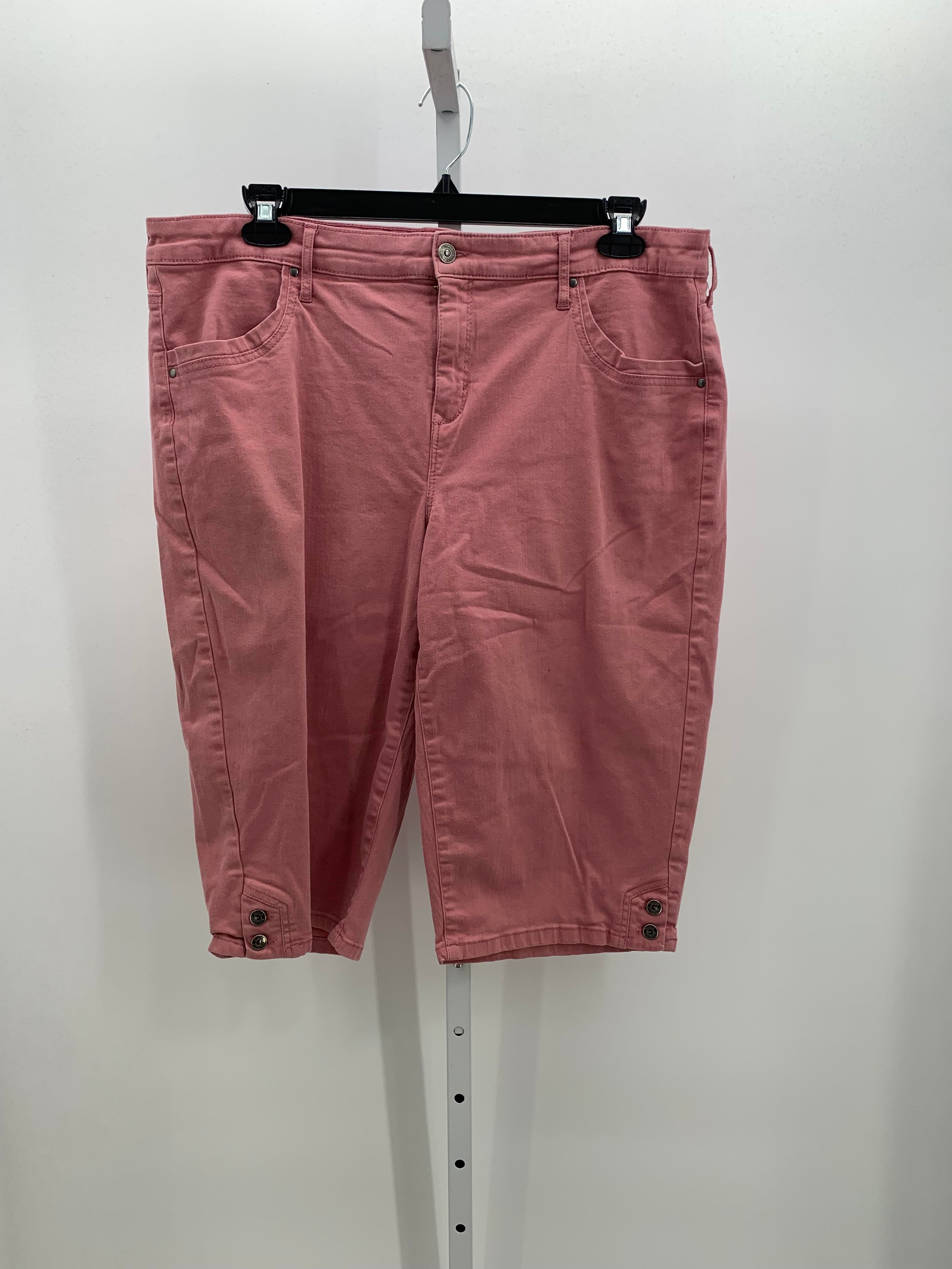 Gloria Vanderbilt Size 18 W Womens Capri Pants