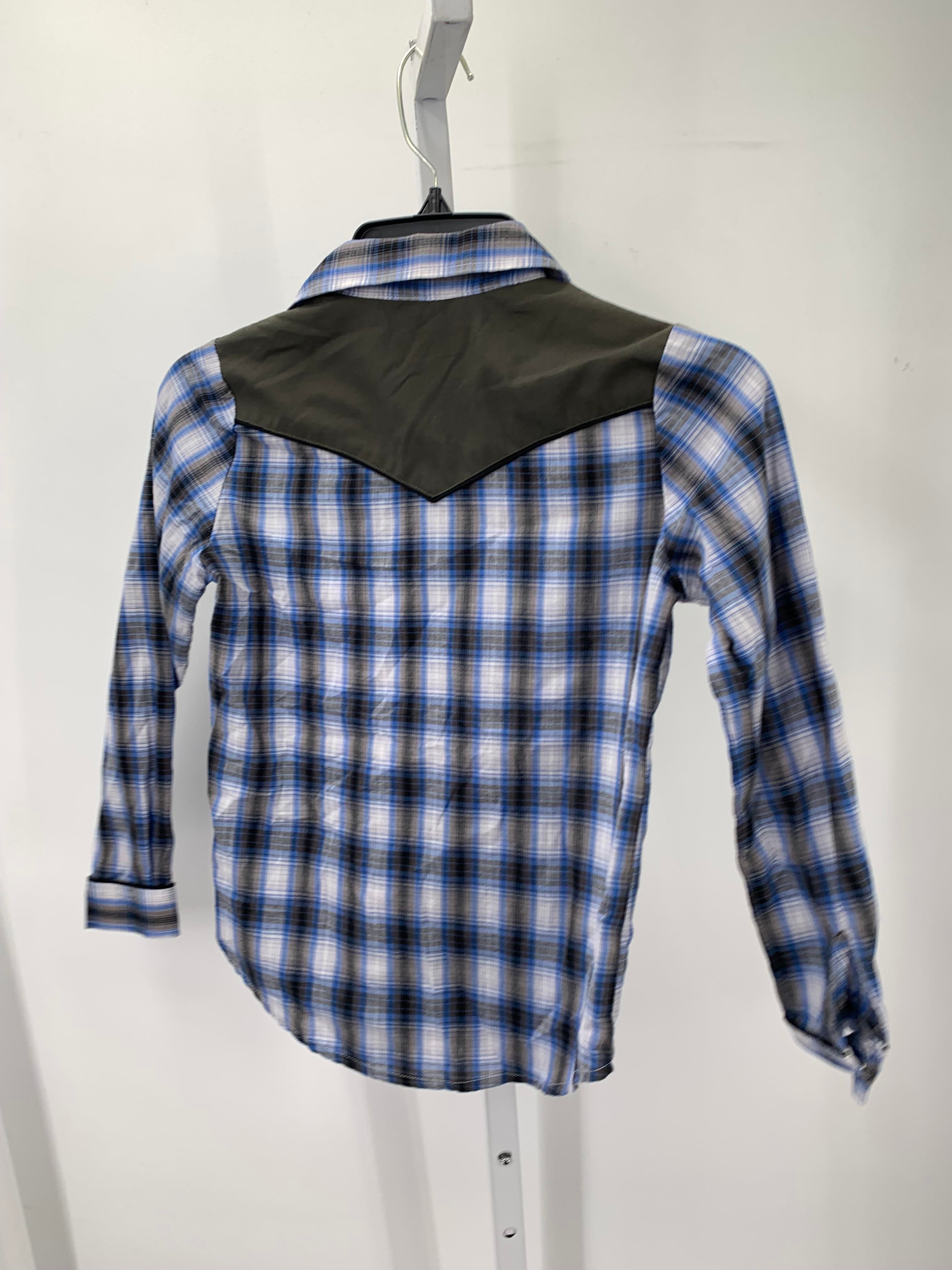 Roper Size 7-8 Boys Long Sleeve Shirt
