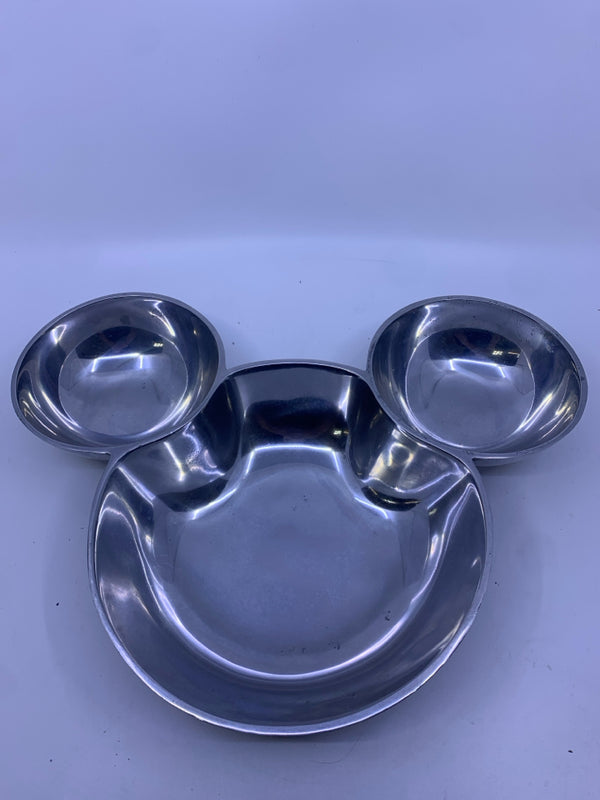 HEAVY METAL METAL MICKEY MOUSE BOWL.