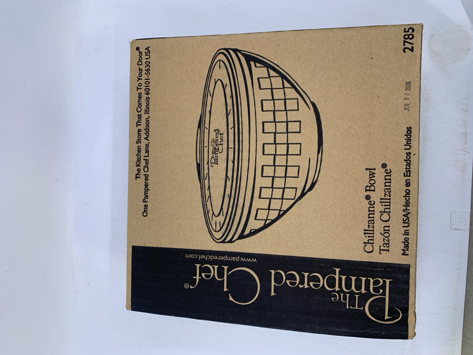 NEW CHILLZANNE SERVING BOWL- IN BOX