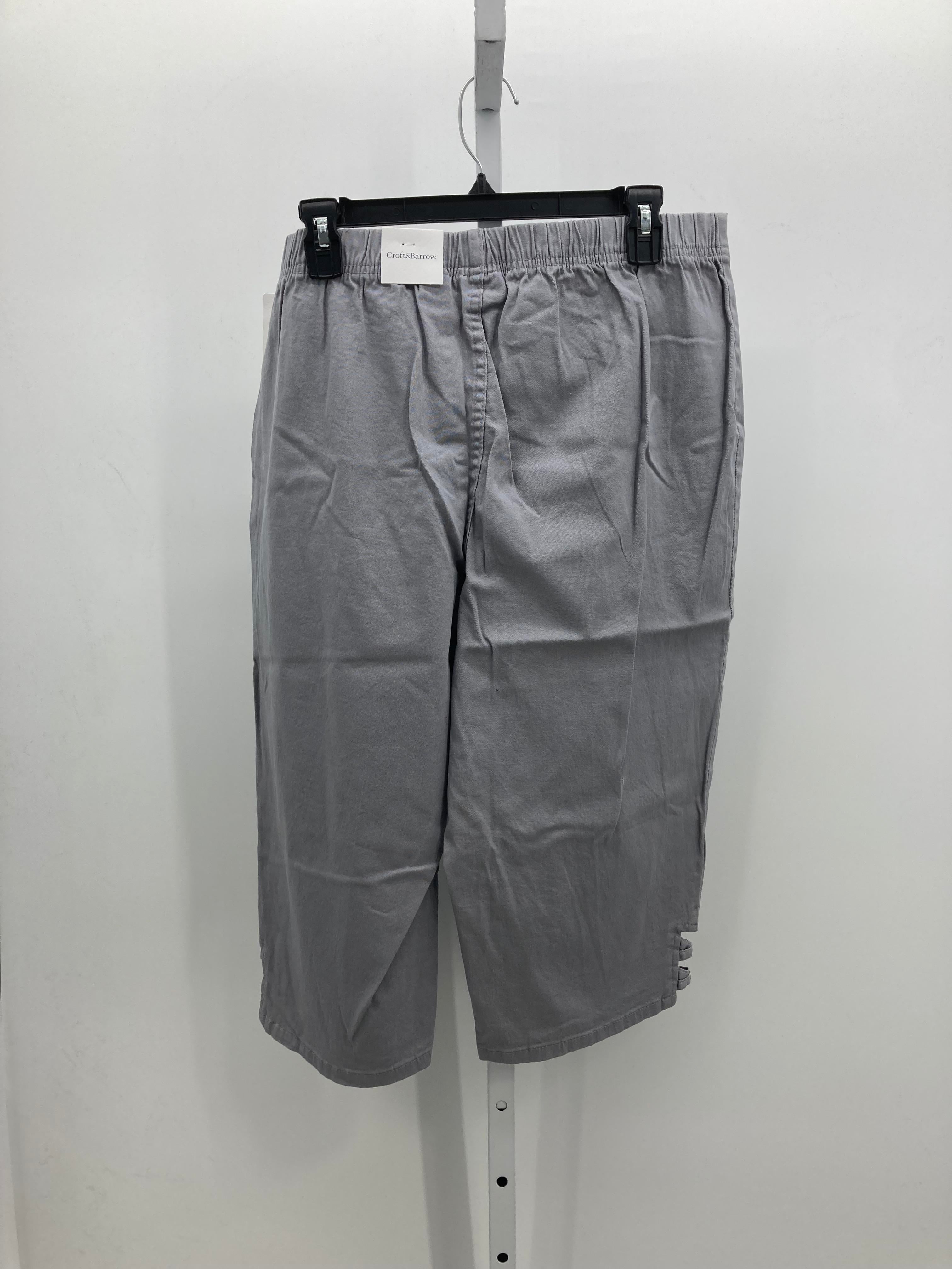 Croft & Barrow Size Extra Large Misses Capri Pants