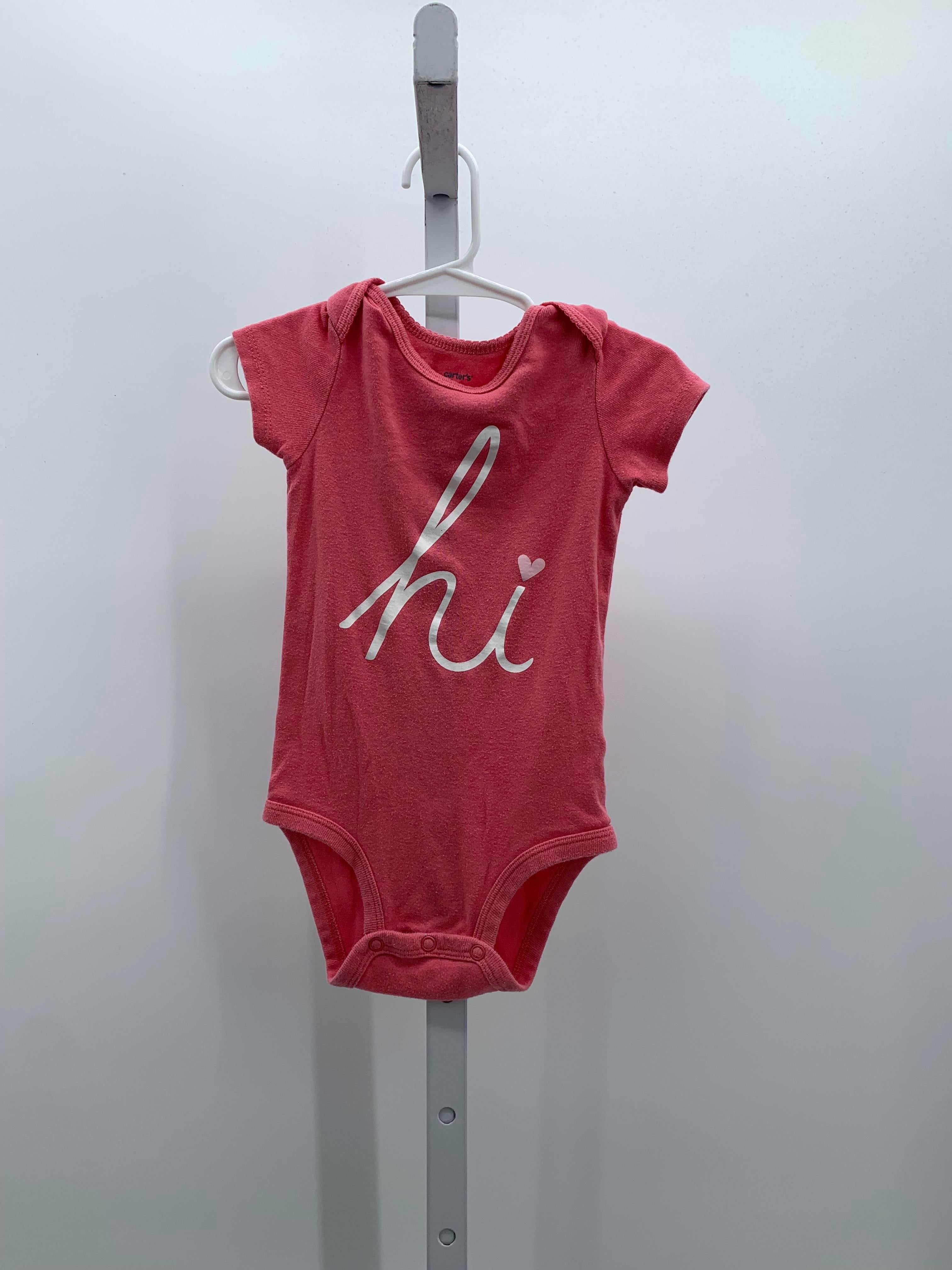 Carters Size 12 Months Girls Short Sleeve Shirt