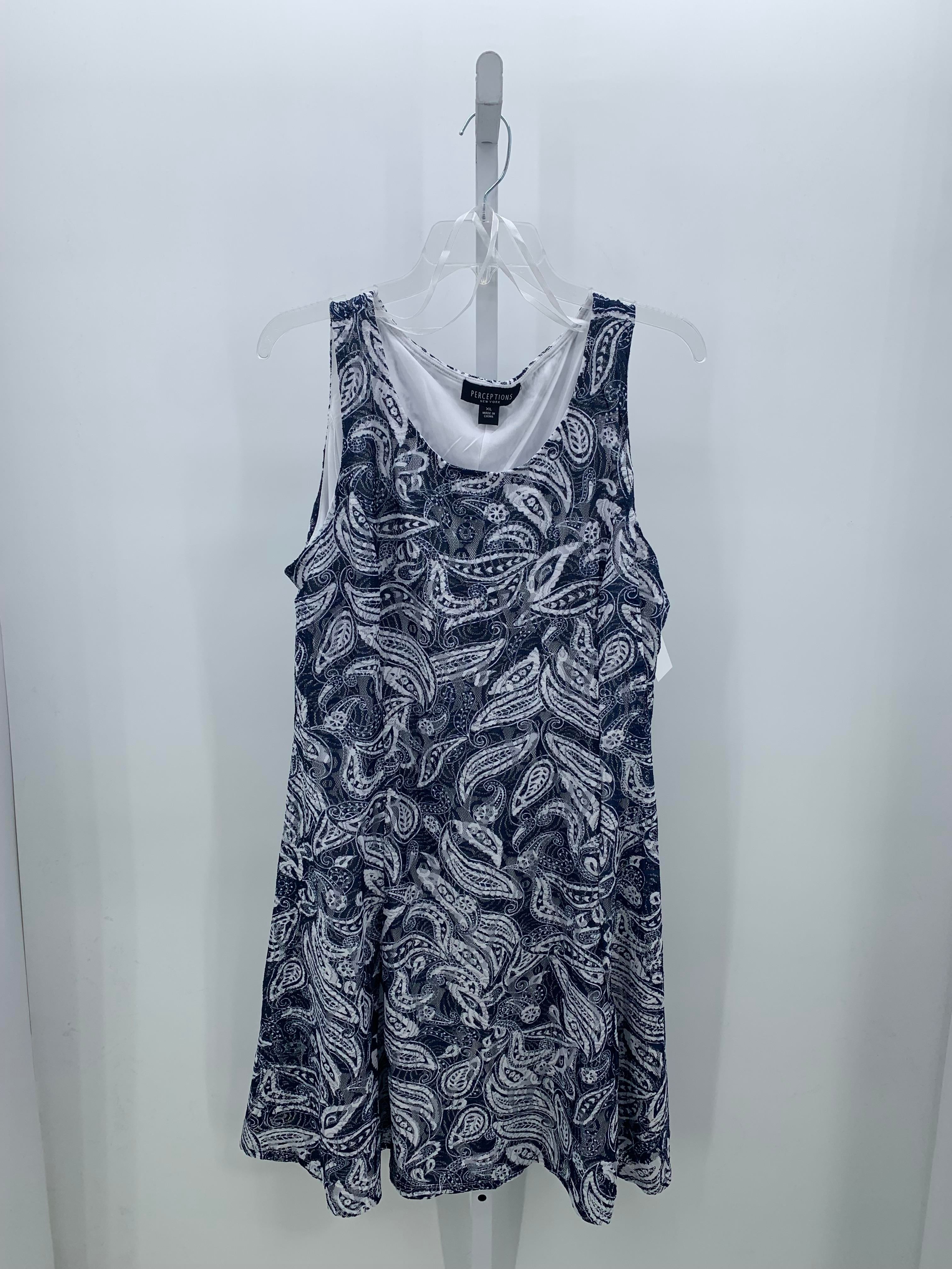 Perception Size Extra Large Misses Sleeveless Dress