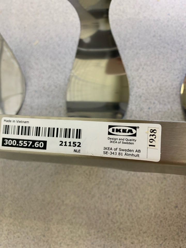 IKEA STAINLESS STEEL WALL MOUNT.