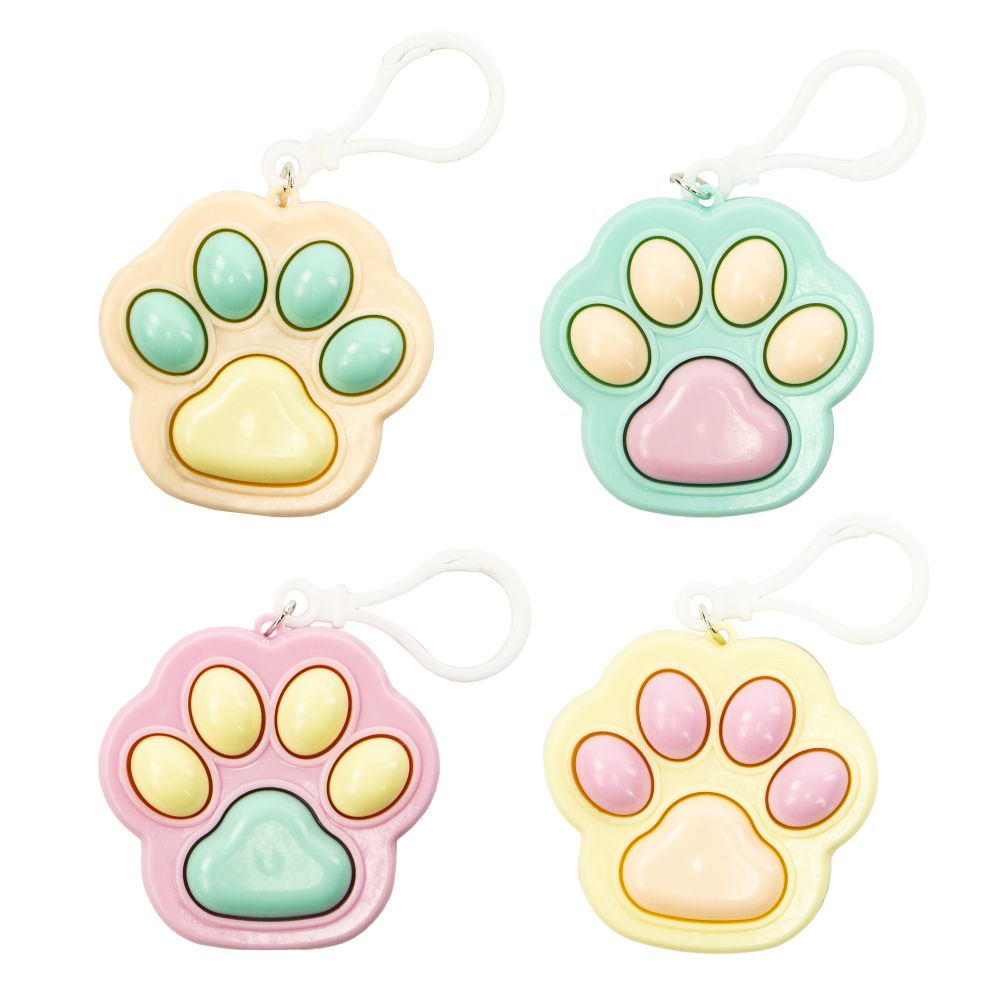 New - Click Clack Cat Paw Fidget Toy