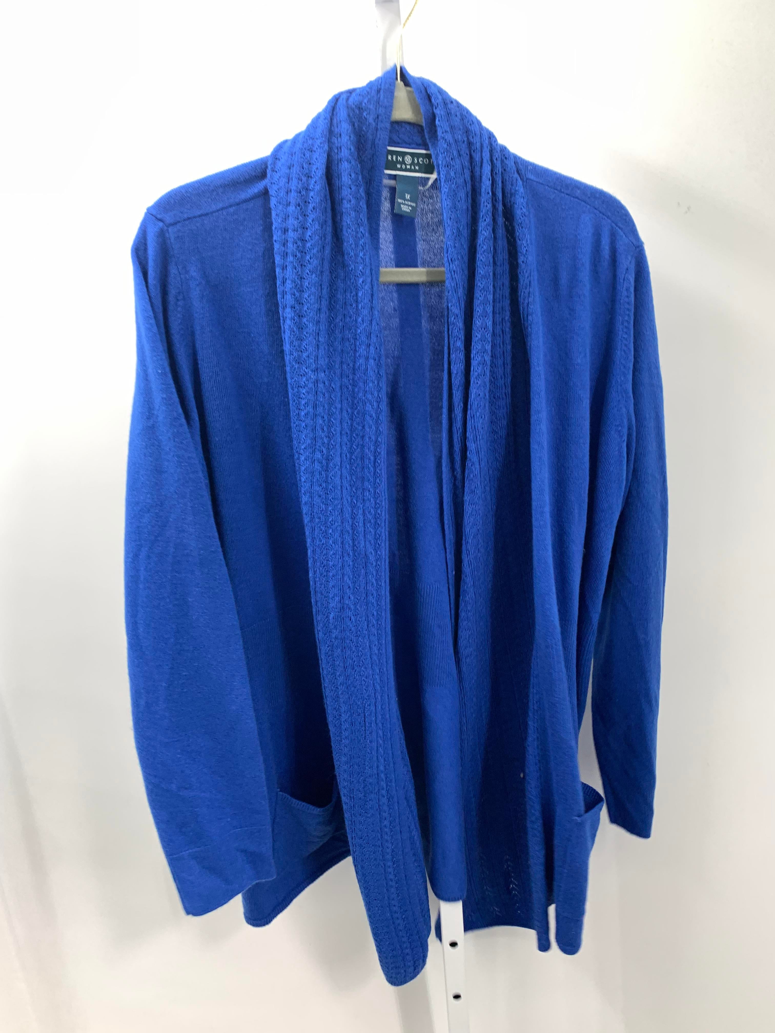 Karen Scott Size 1X Womens Cardigan