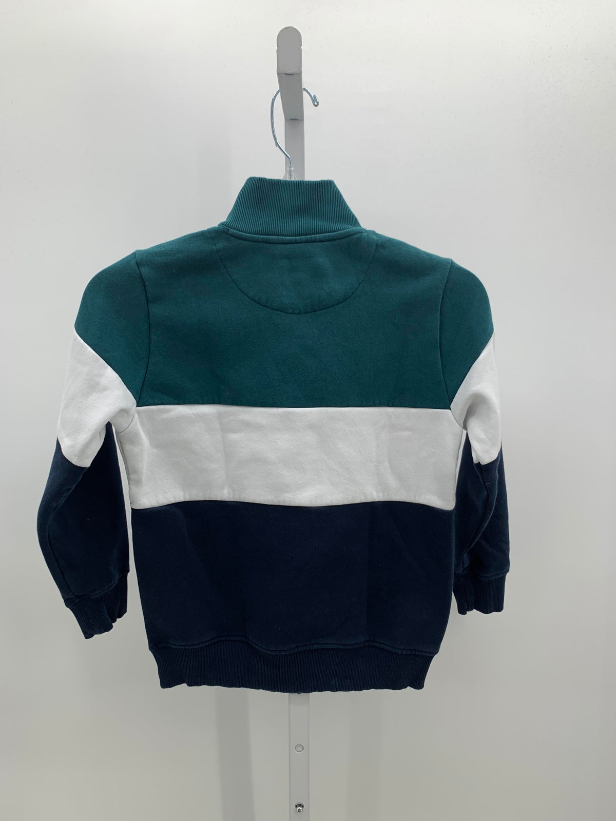 PARTIAL ZIP KNIT