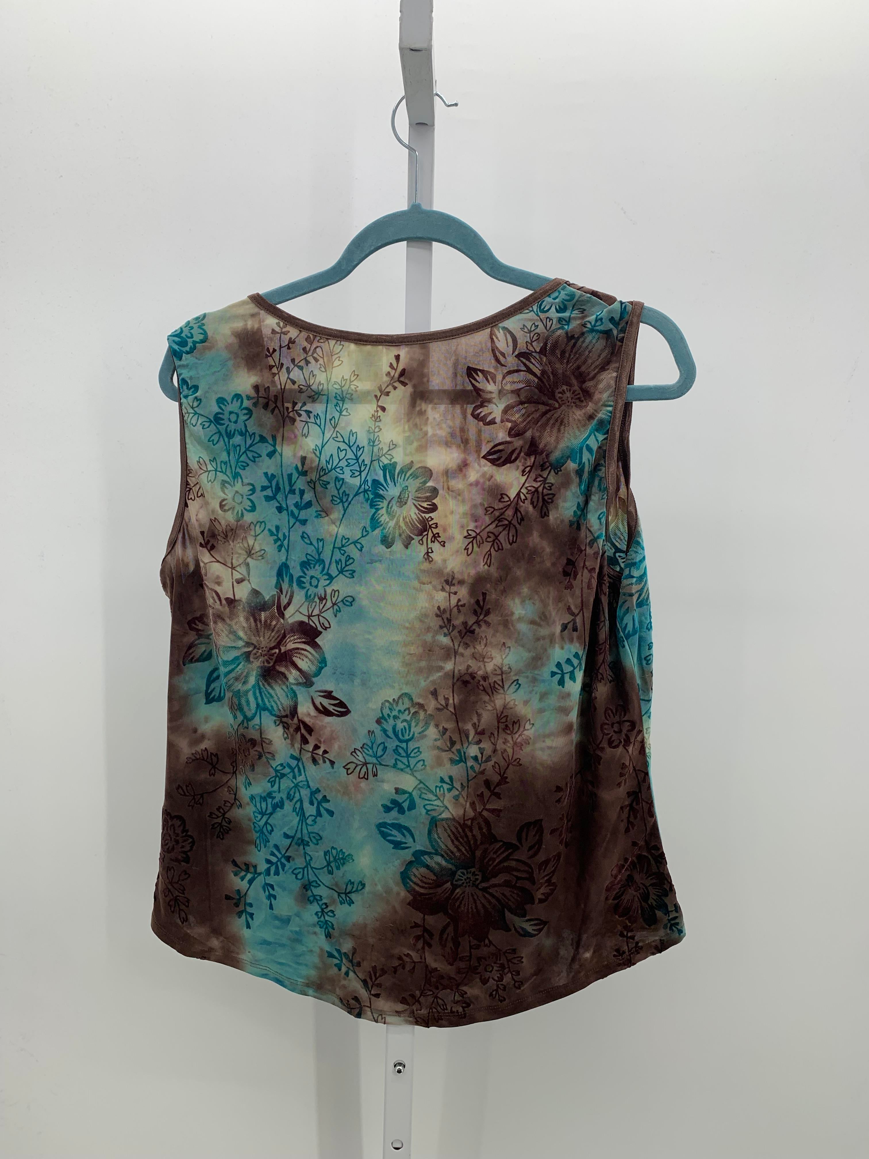 Size Extra Large Misses Sleeveless Shirt