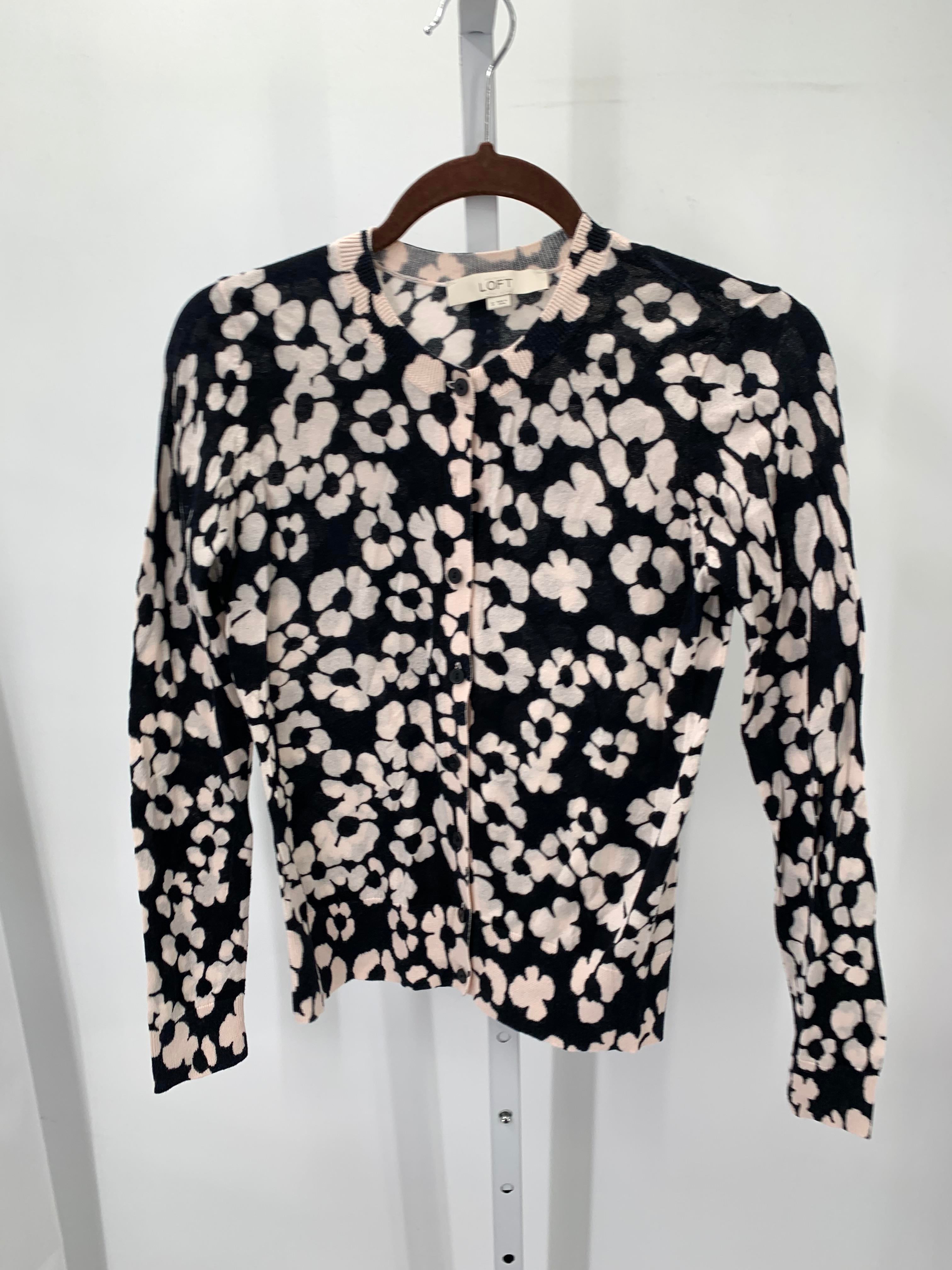 Loft Size Small Misses Long Slv Sweater