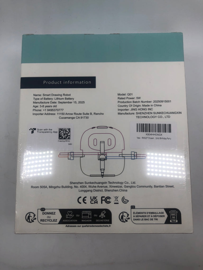 NIB RIVGOT SMART DRAWING ROBOT.