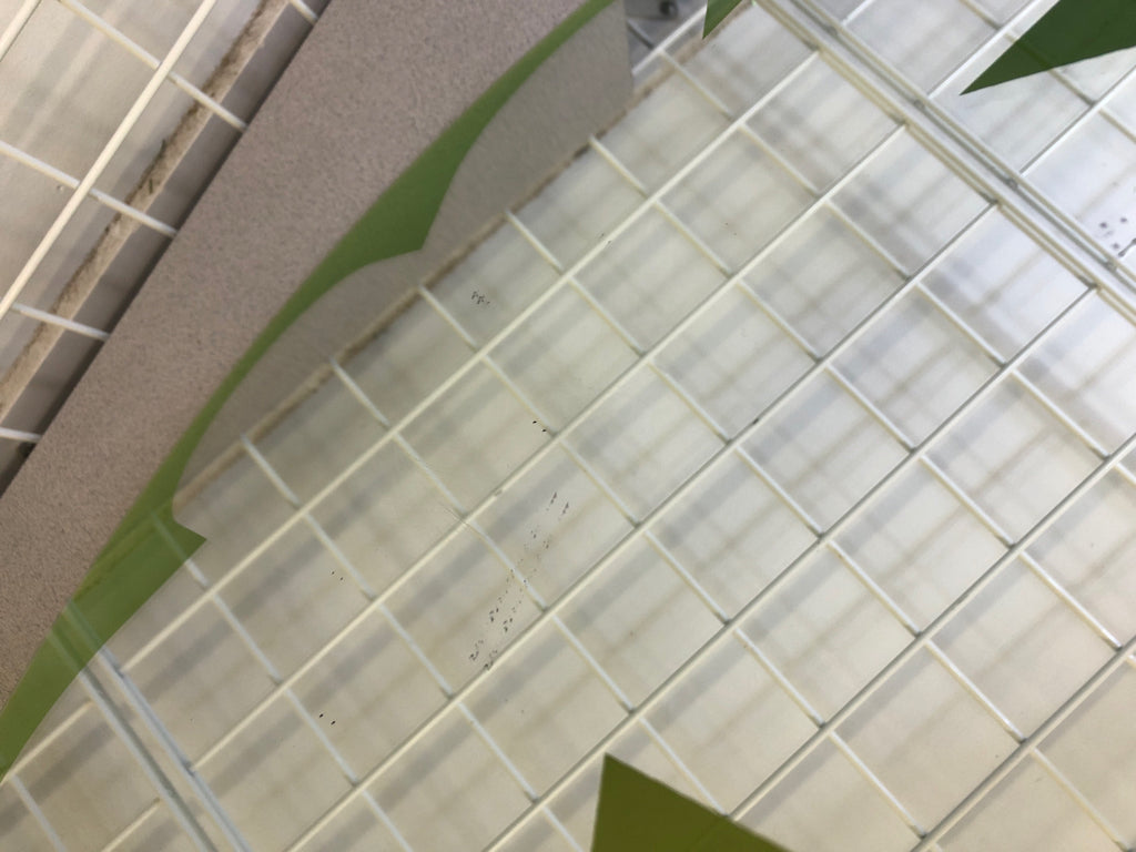 GREEN FLOWER CIRCLE MIRROR BDI OLA BY ANDREA RUGGIERO.