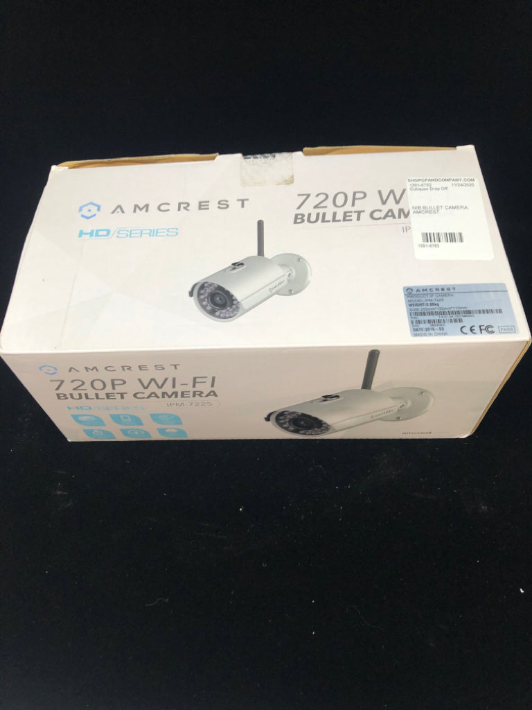 NIB BULLET CAMERA AMCREST.