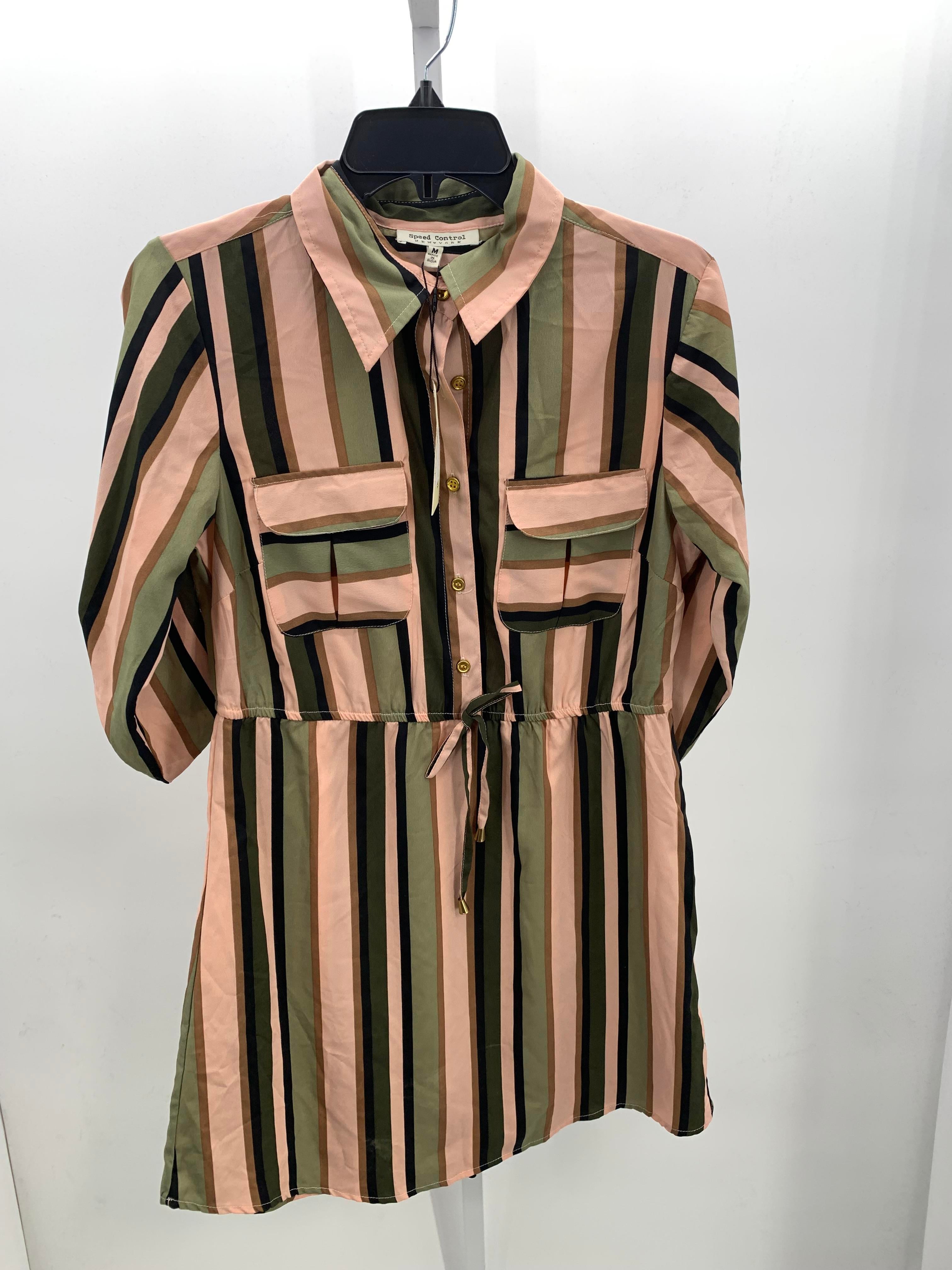 Speed Control Size Medium Misses 3/4 Sleeve Dress