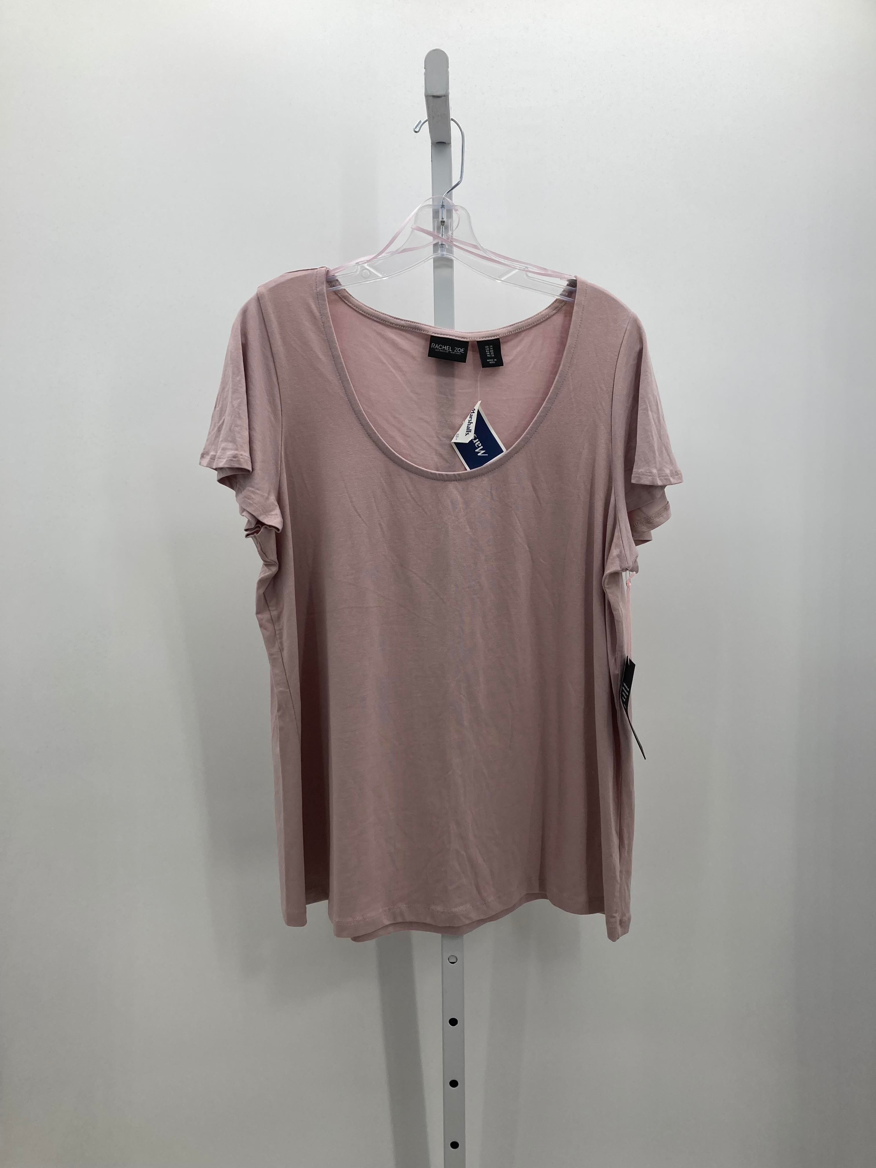 Rachel Zoe Size 1X Womens Short Sleeve Shirt