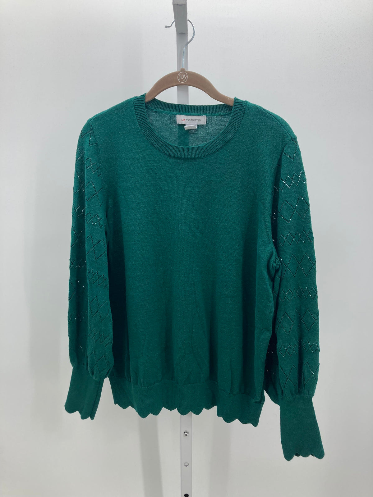 Liz Claiborne Size Large Misses Long Slv Sweater