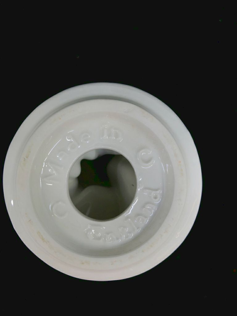 BOY HOLD BOWL WHITE DISH- ENGLAND.