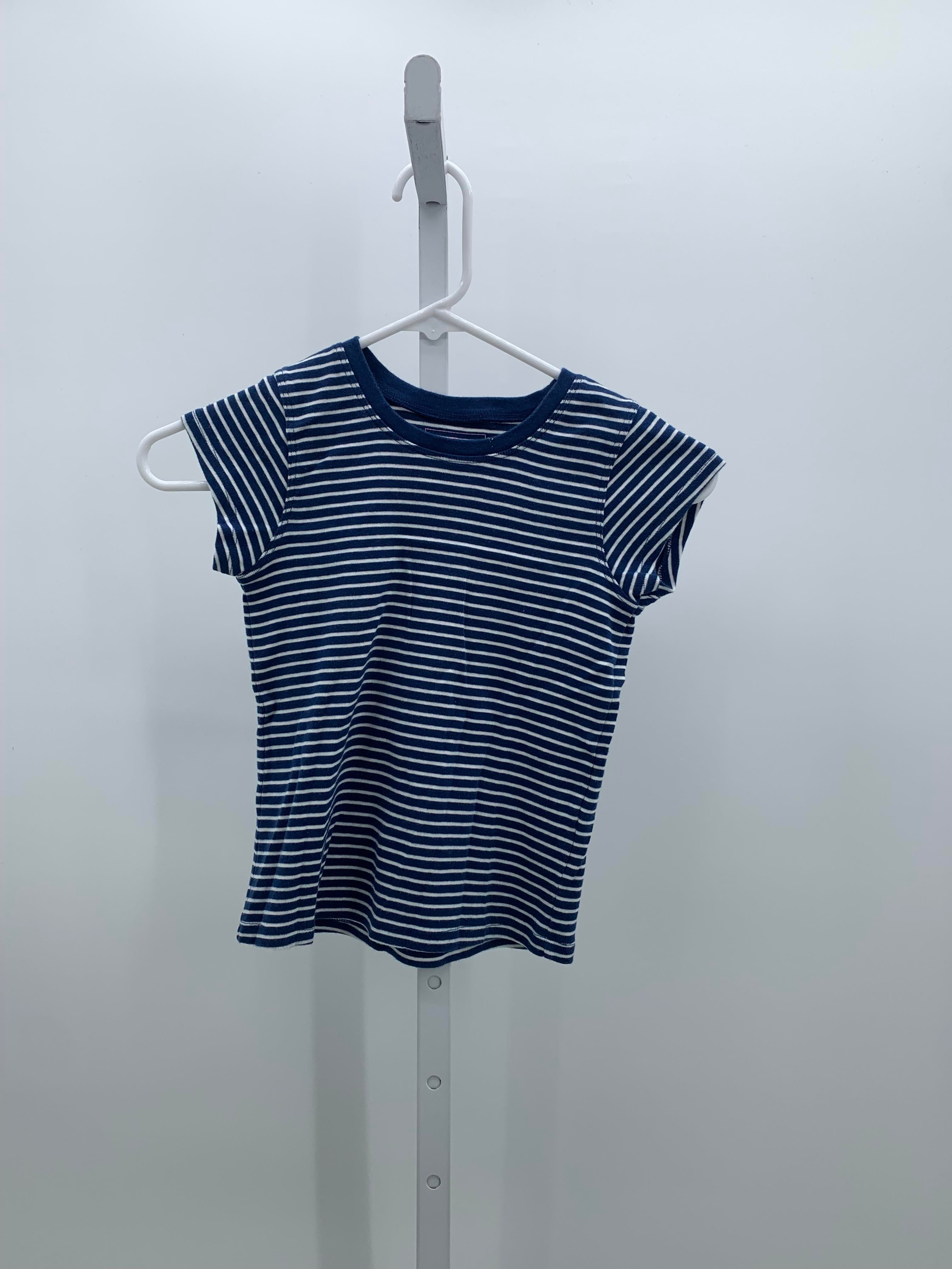 LL Bean Size 5-6 Girls Short Sleeve Shirt