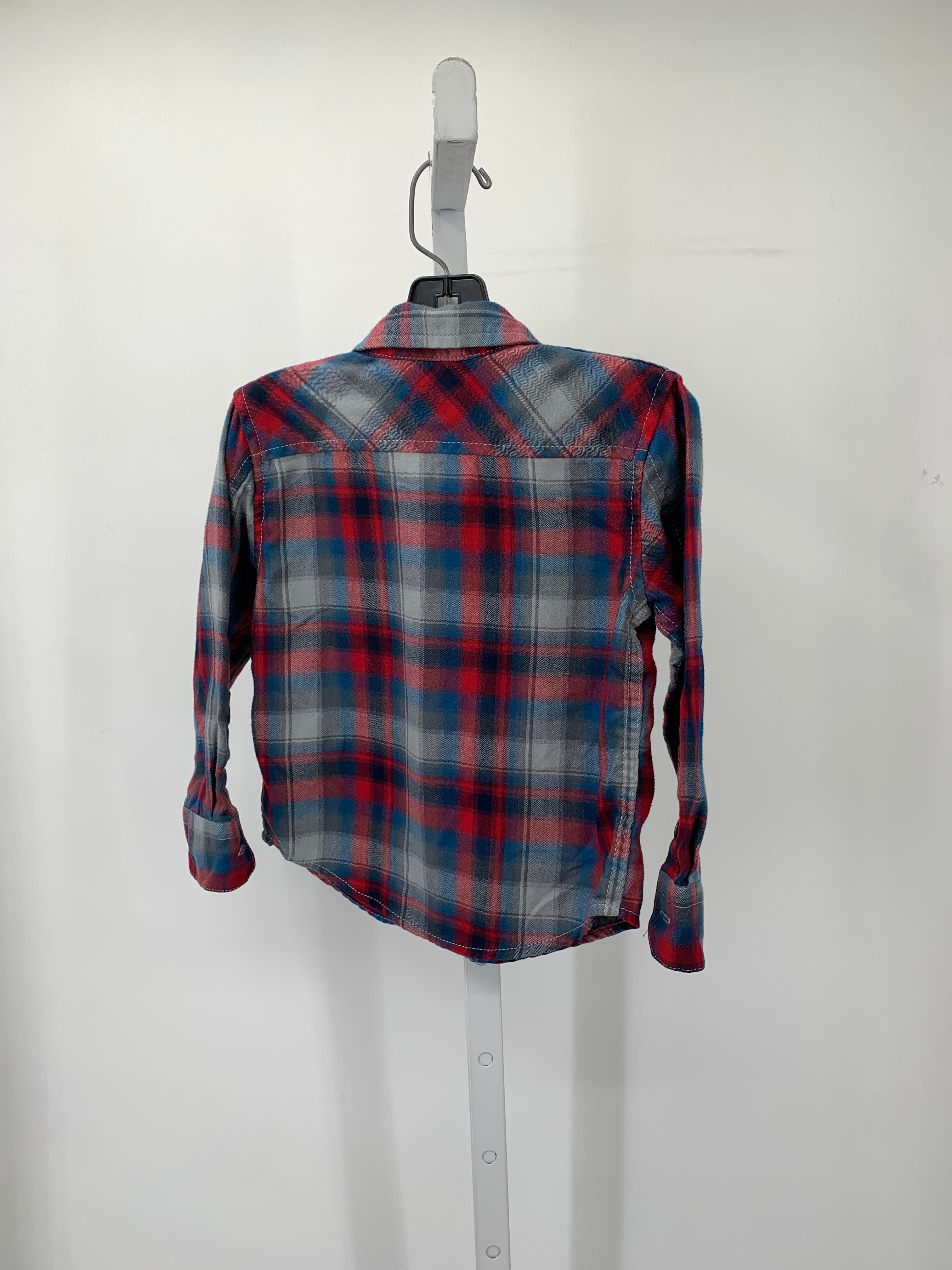 BLUE RED PLAID